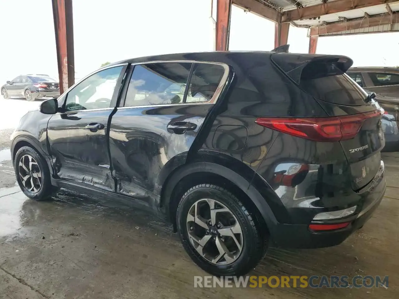 2 Photograph of a damaged car KNDPM3AC9L7684717 KIA SPORTAGE 2020