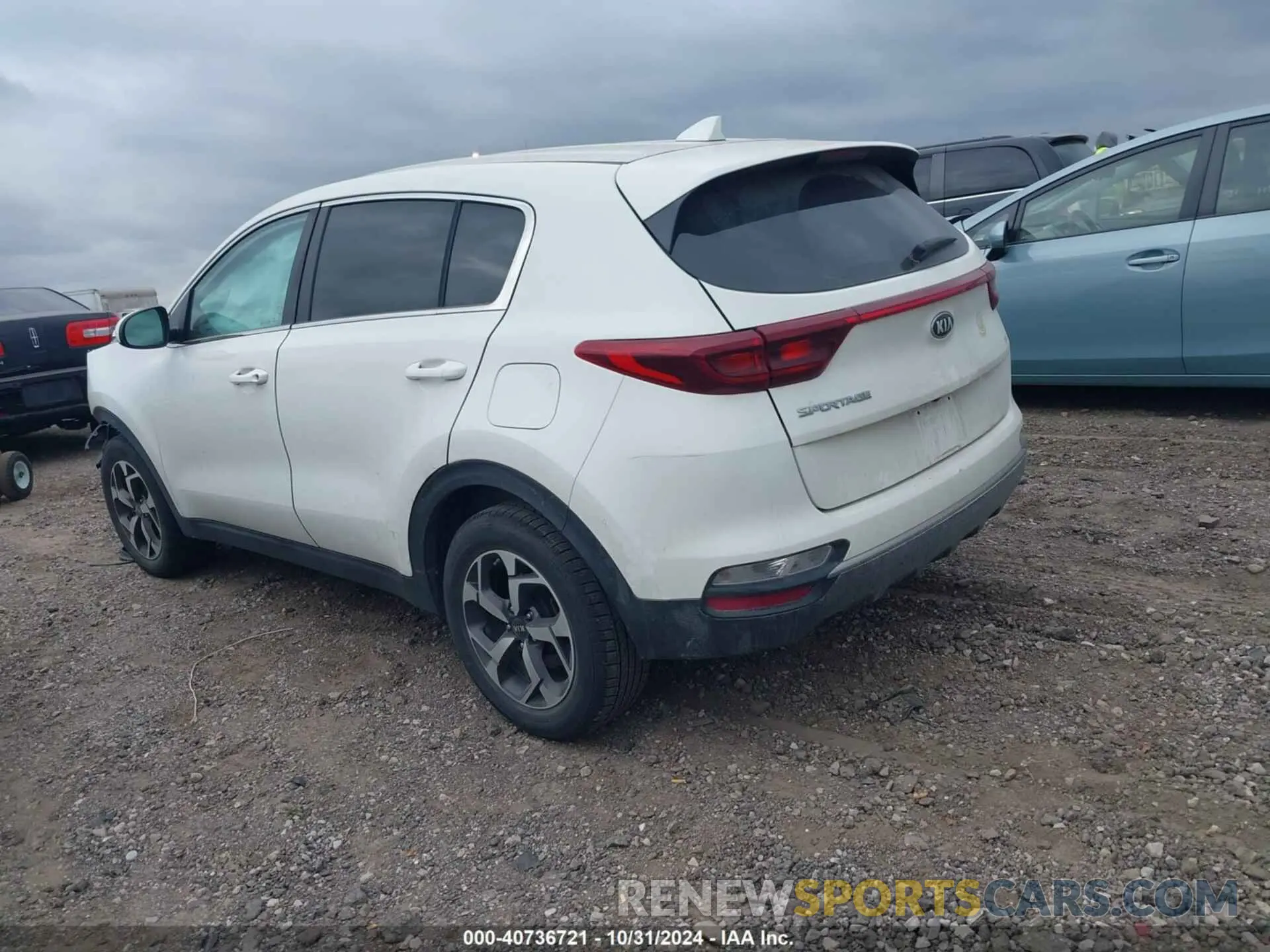3 Photograph of a damaged car KNDPM3AC9L7714119 KIA SPORTAGE 2020