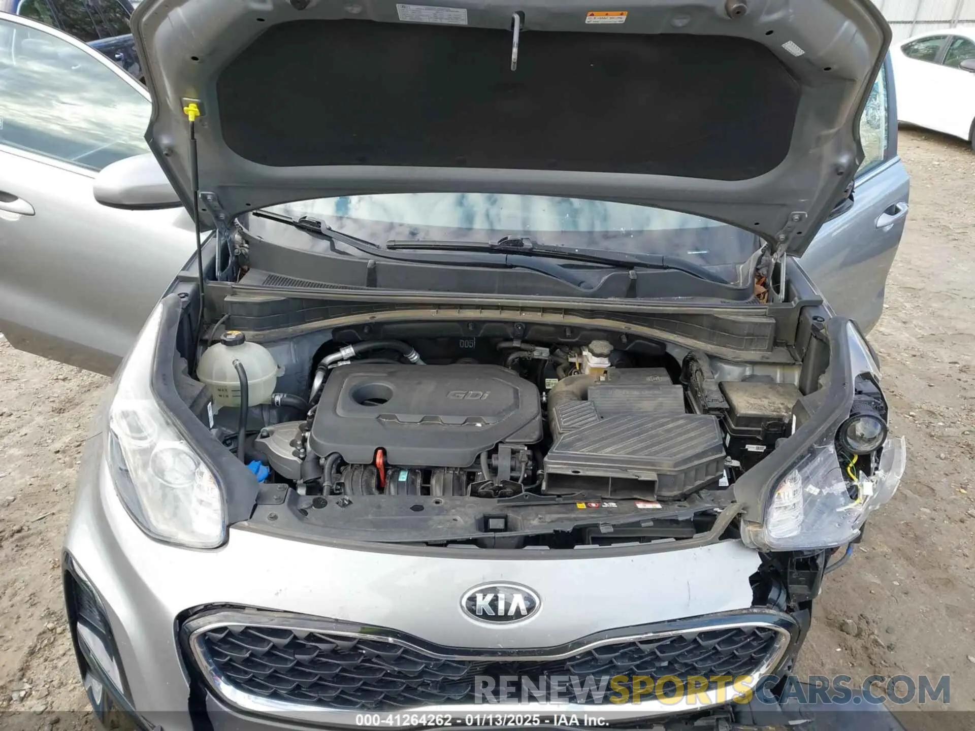 10 Фотография поврежденного автомобиля KNDPM3AC9L7813300 KIA SPORTAGE 2020