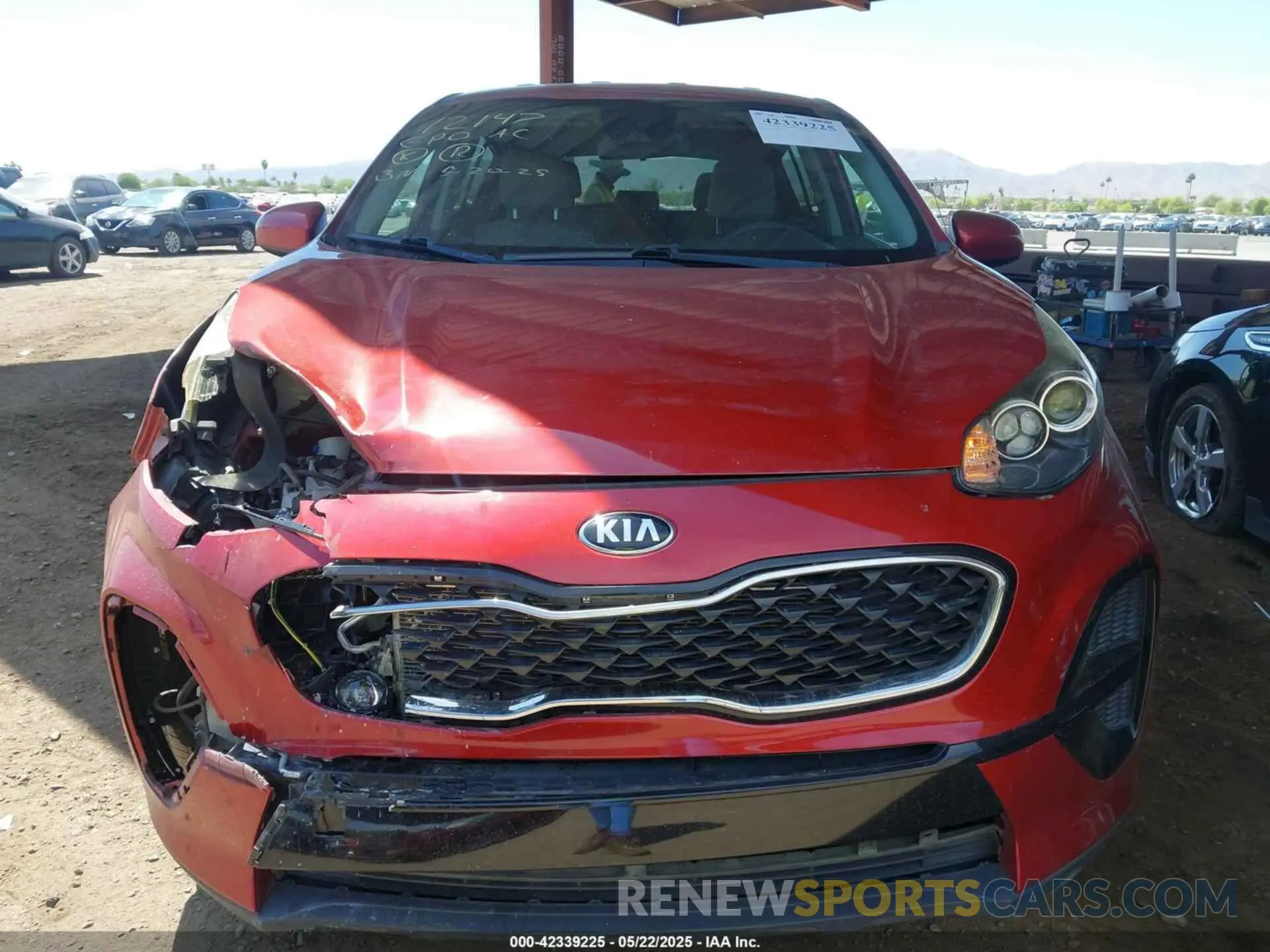 12 Фотография поврежденного автомобиля KNDPM3AC9L7817282 KIA SPORTAGE 2020