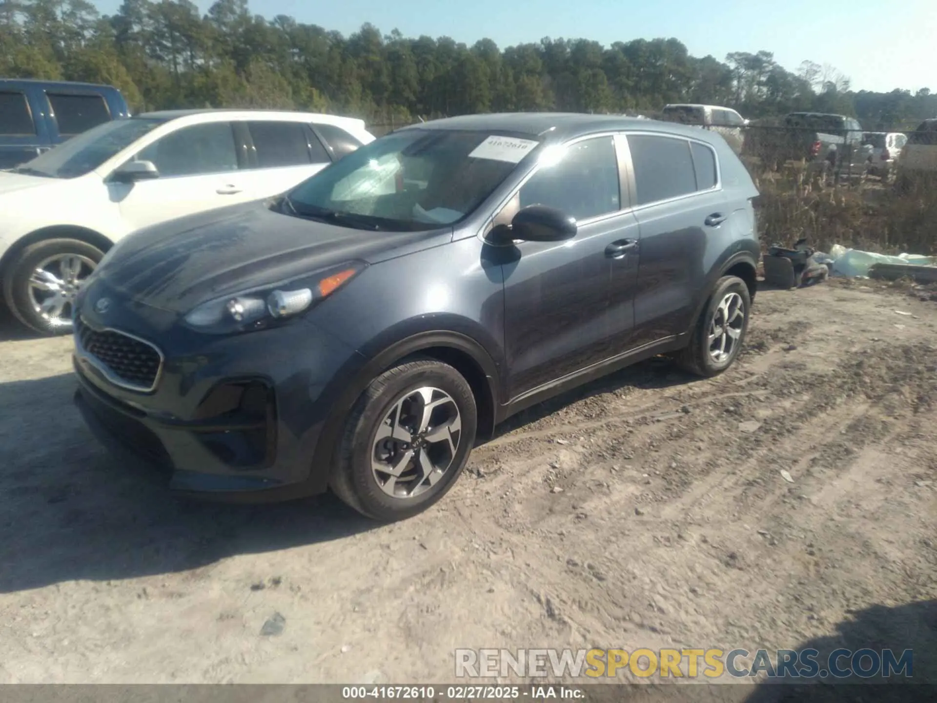 2 Photograph of a damaged car KNDPM3AC9L7830341 KIA SPORTAGE 2020