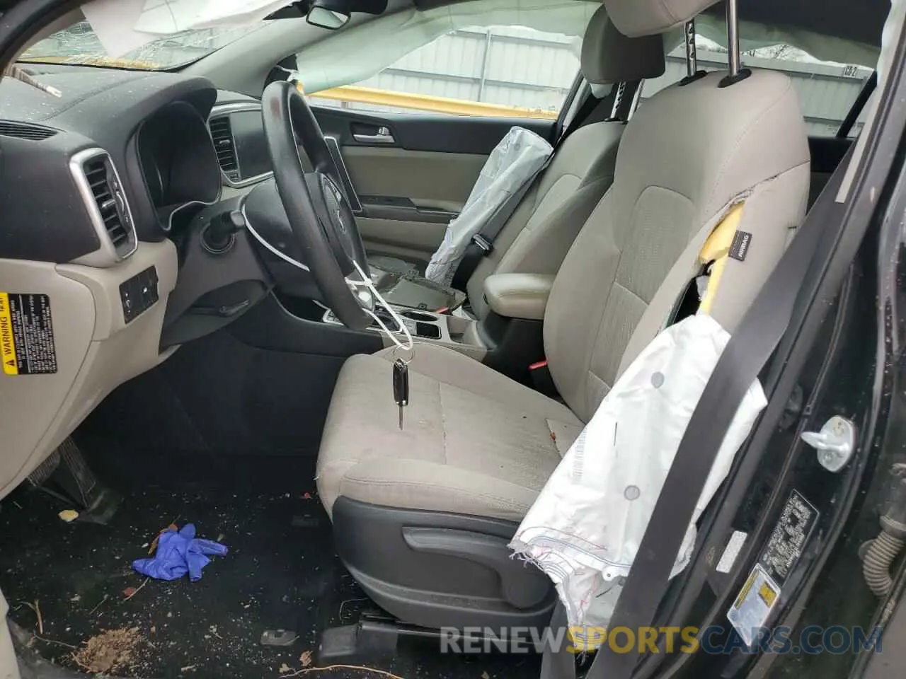 7 Photograph of a damaged car KNDPM3ACXL7643982 KIA SPORTAGE 2020