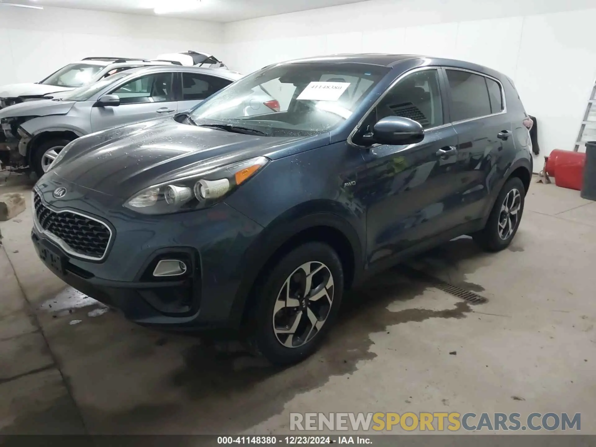 2 Фотография поврежденного автомобиля KNDPMCAC0L7761684 KIA SPORTAGE 2020