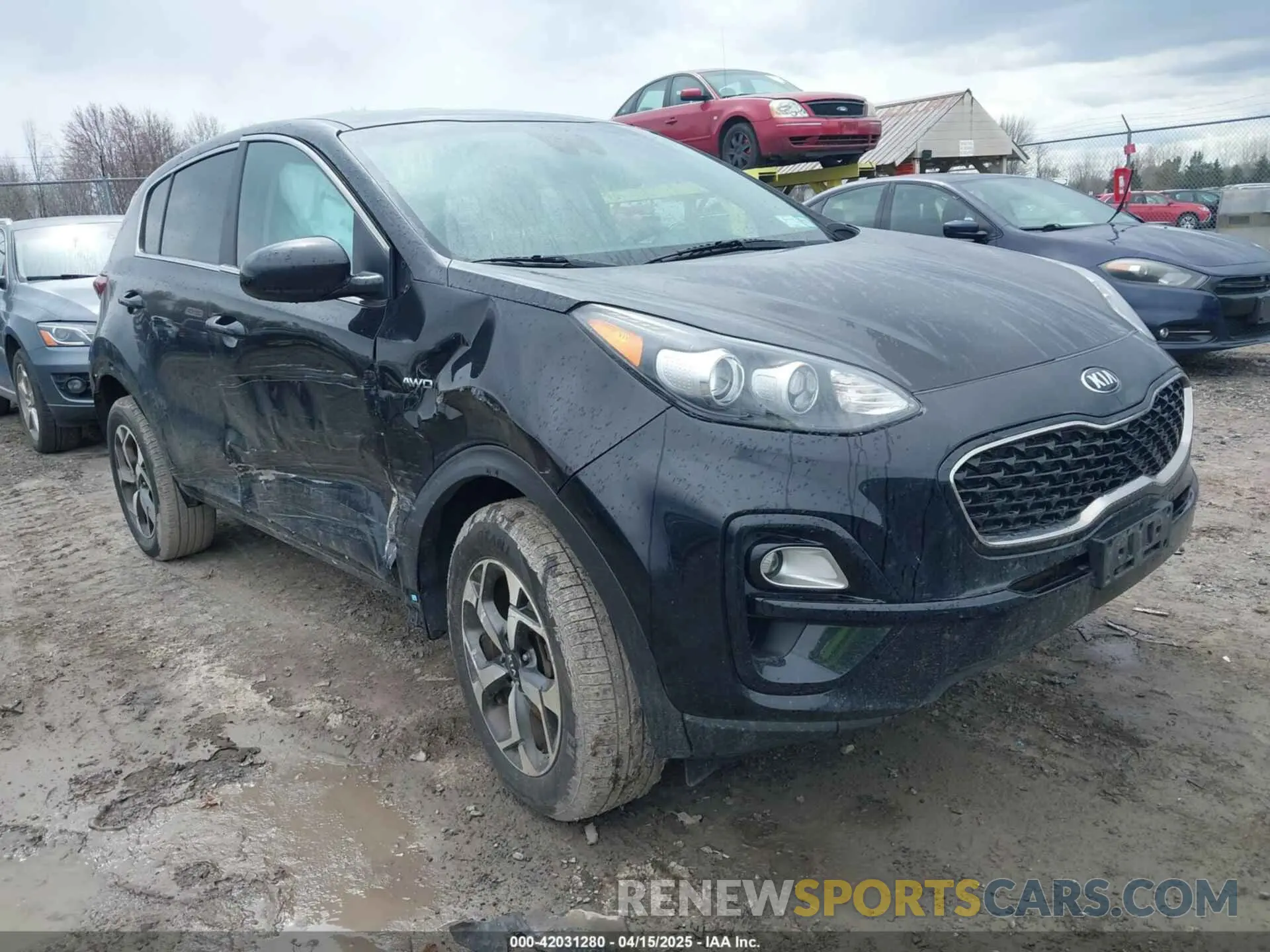 1 Photograph of a damaged car KNDPMCAC1L7662825 KIA SPORTAGE 2020