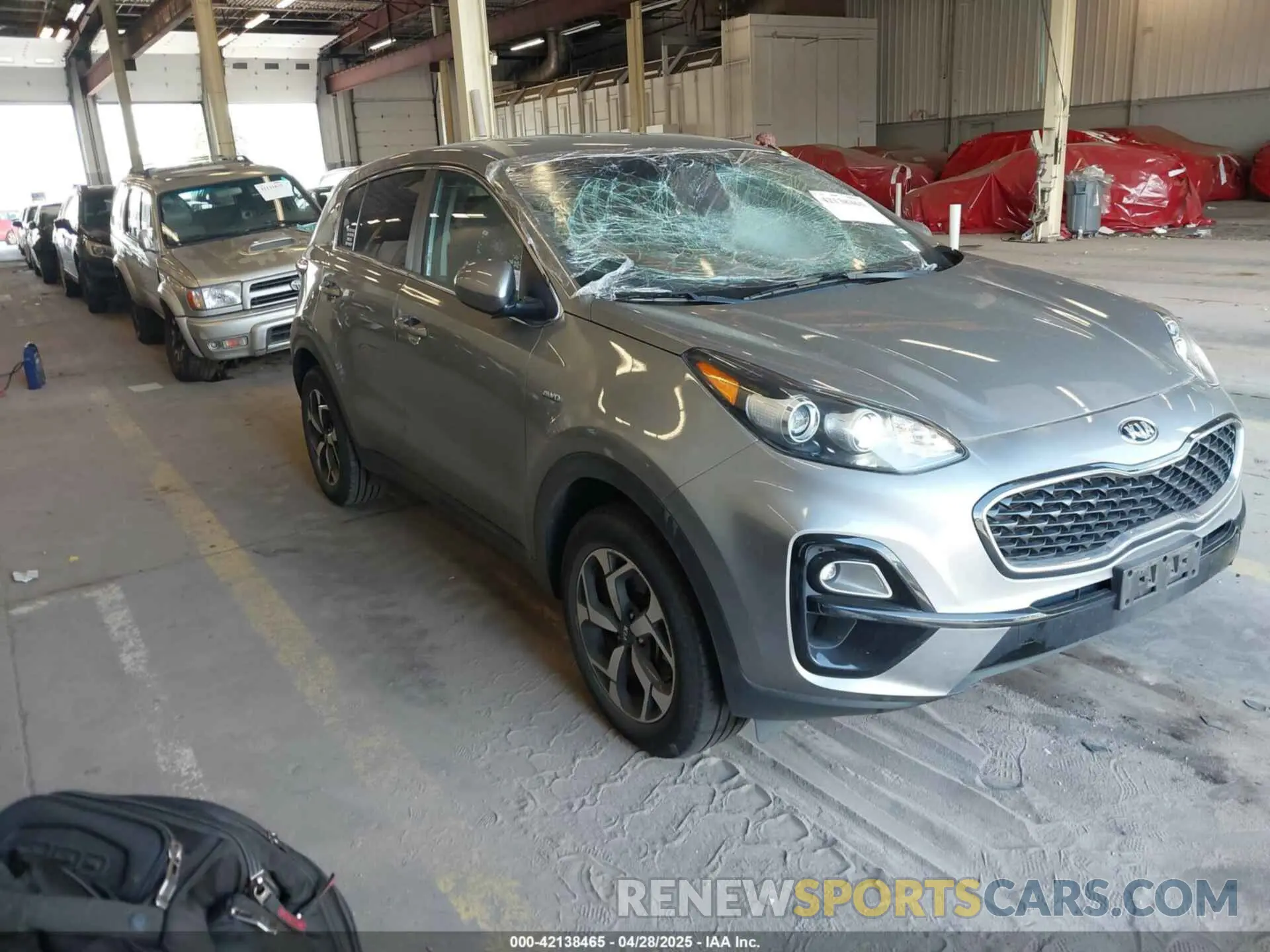 1 Photograph of a damaged car KNDPMCAC1L7832469 KIA SPORTAGE 2020