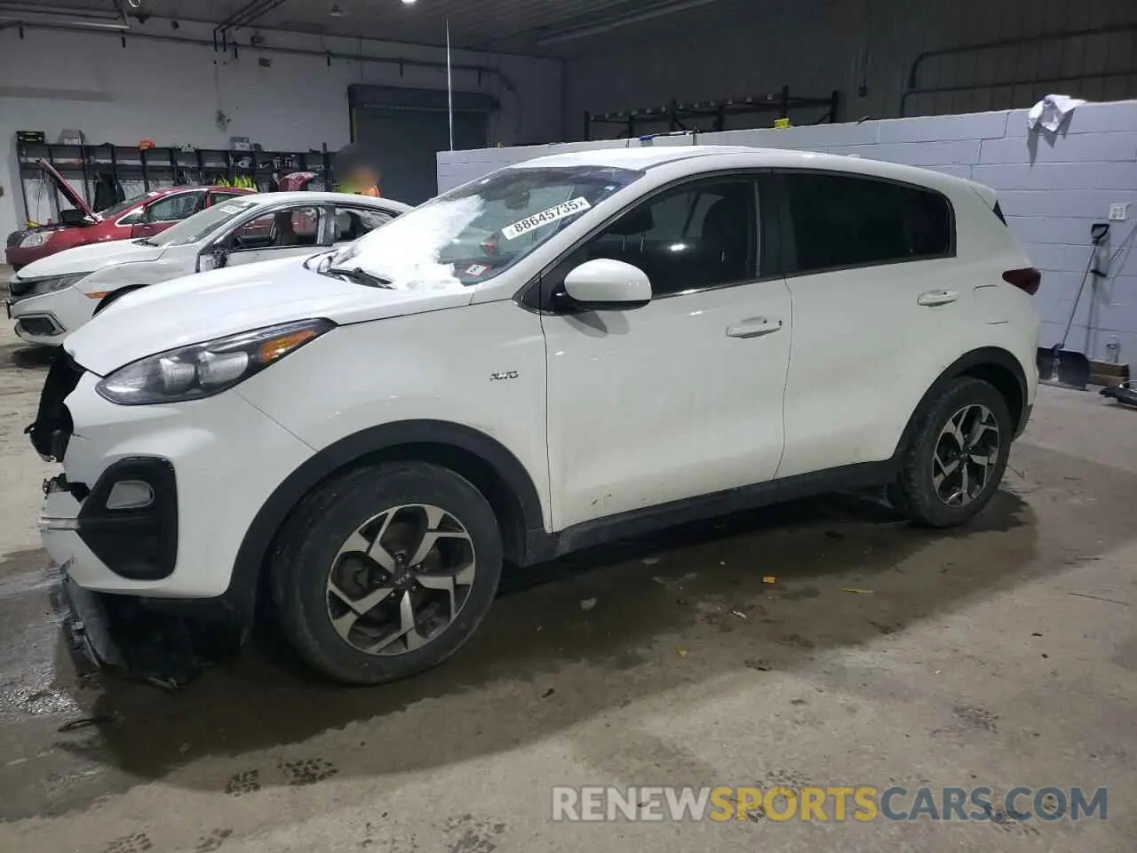 1 Photograph of a damaged car KNDPMCAC2L7736141 KIA SPORTAGE 2020