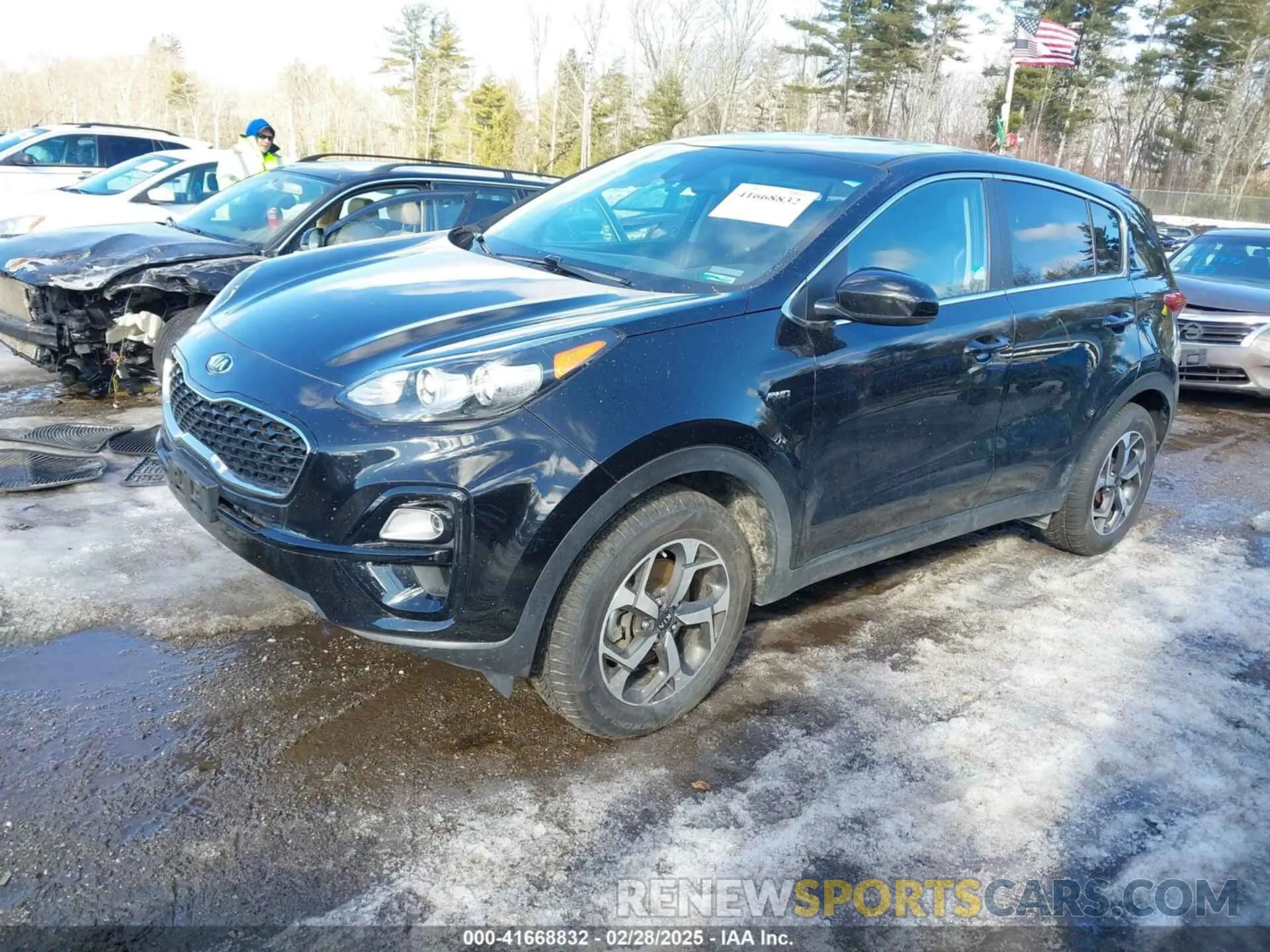 2 Photograph of a damaged car KNDPMCAC2L7756731 KIA SPORTAGE 2020