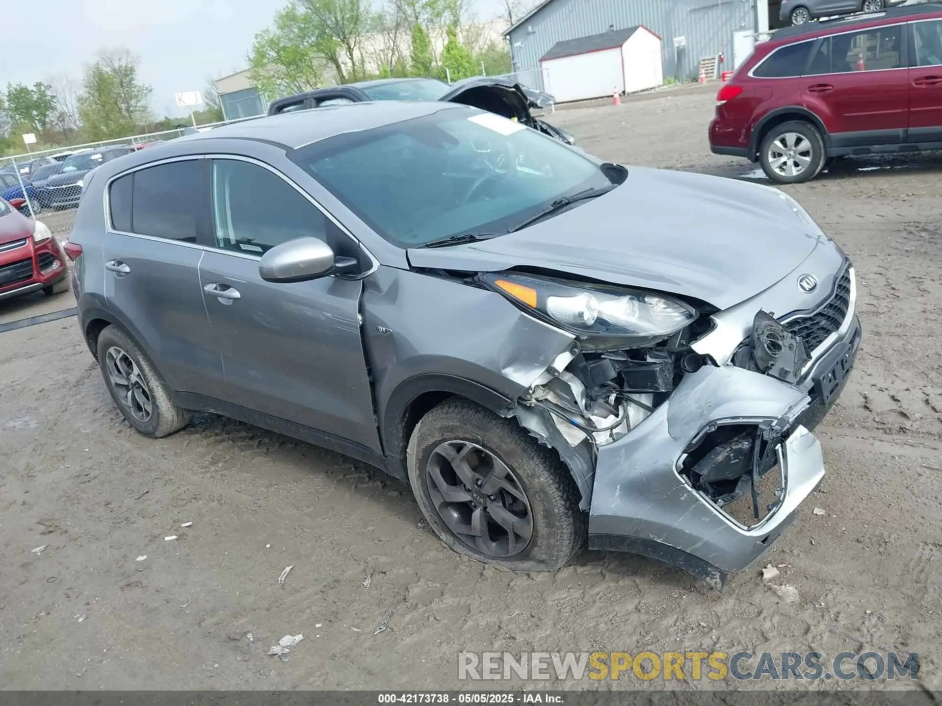 1 Photograph of a damaged car KNDPMCAC2L7778521 KIA SPORTAGE 2020