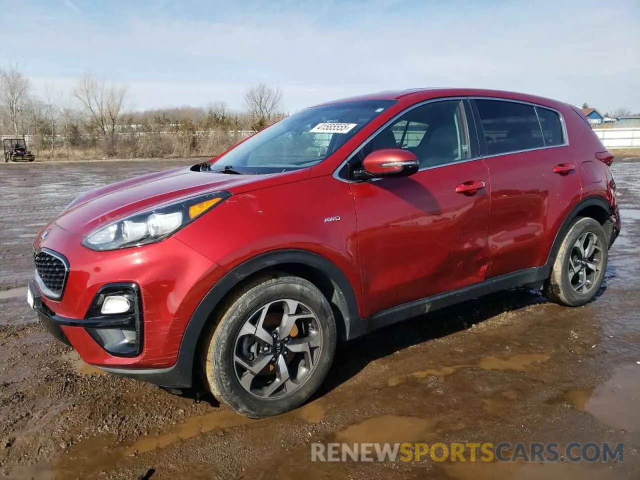 1 Photograph of a damaged car KNDPMCAC2L7780964 KIA SPORTAGE 2020