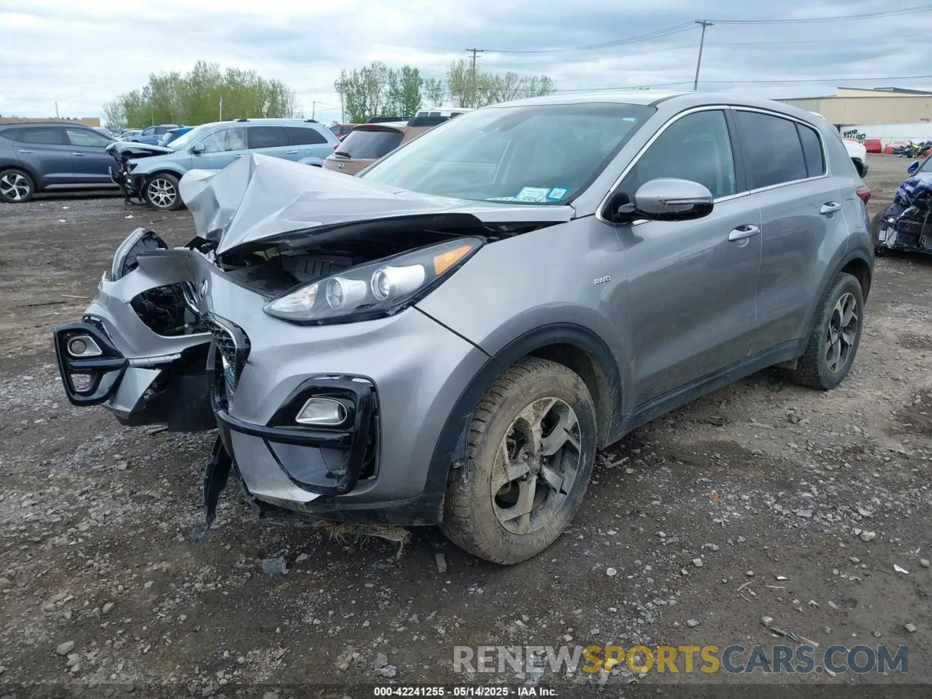 2 Фотография поврежденного автомобиля KNDPMCAC2L7785307 KIA SPORTAGE 2020