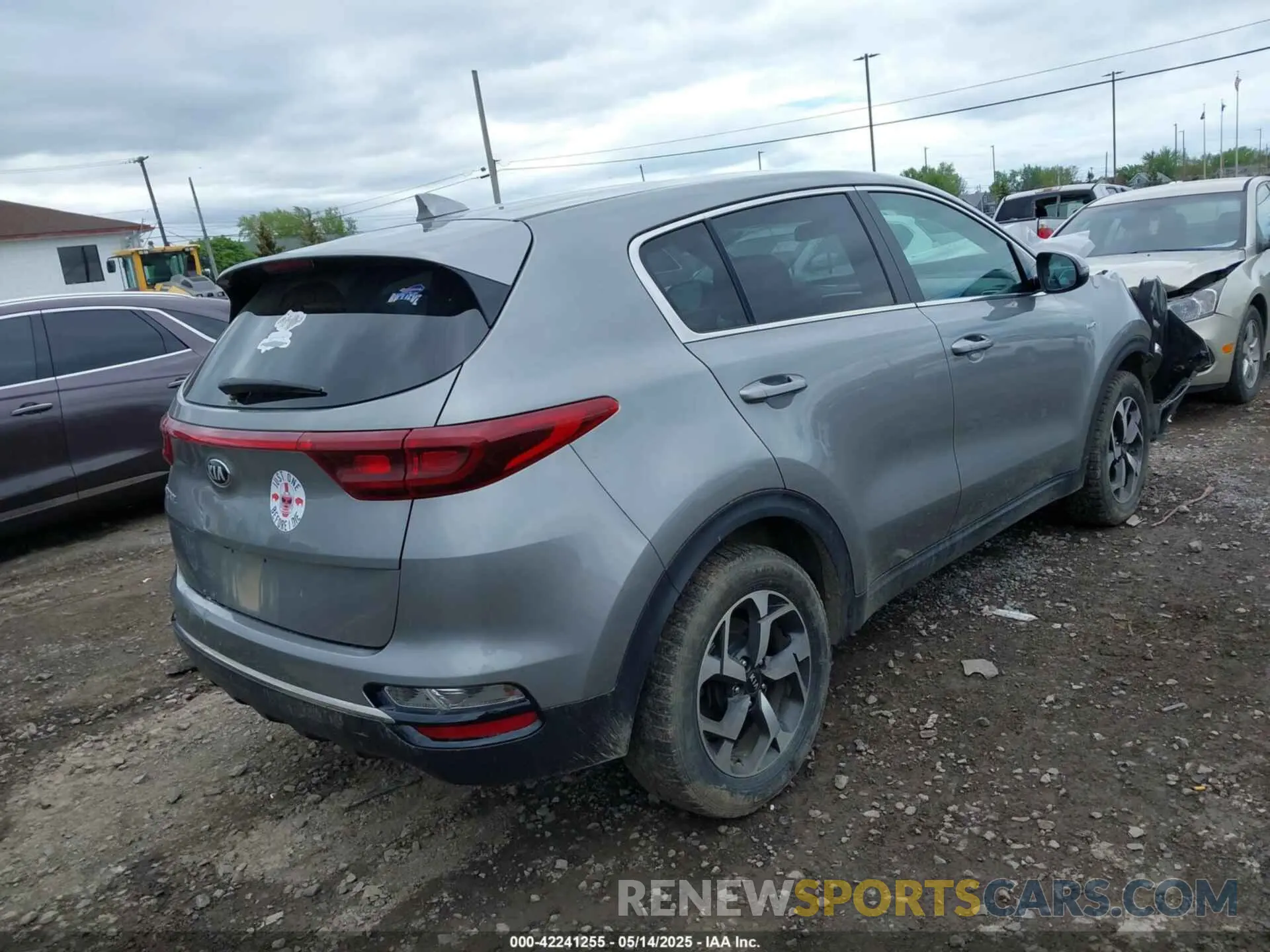 4 Фотография поврежденного автомобиля KNDPMCAC2L7785307 KIA SPORTAGE 2020