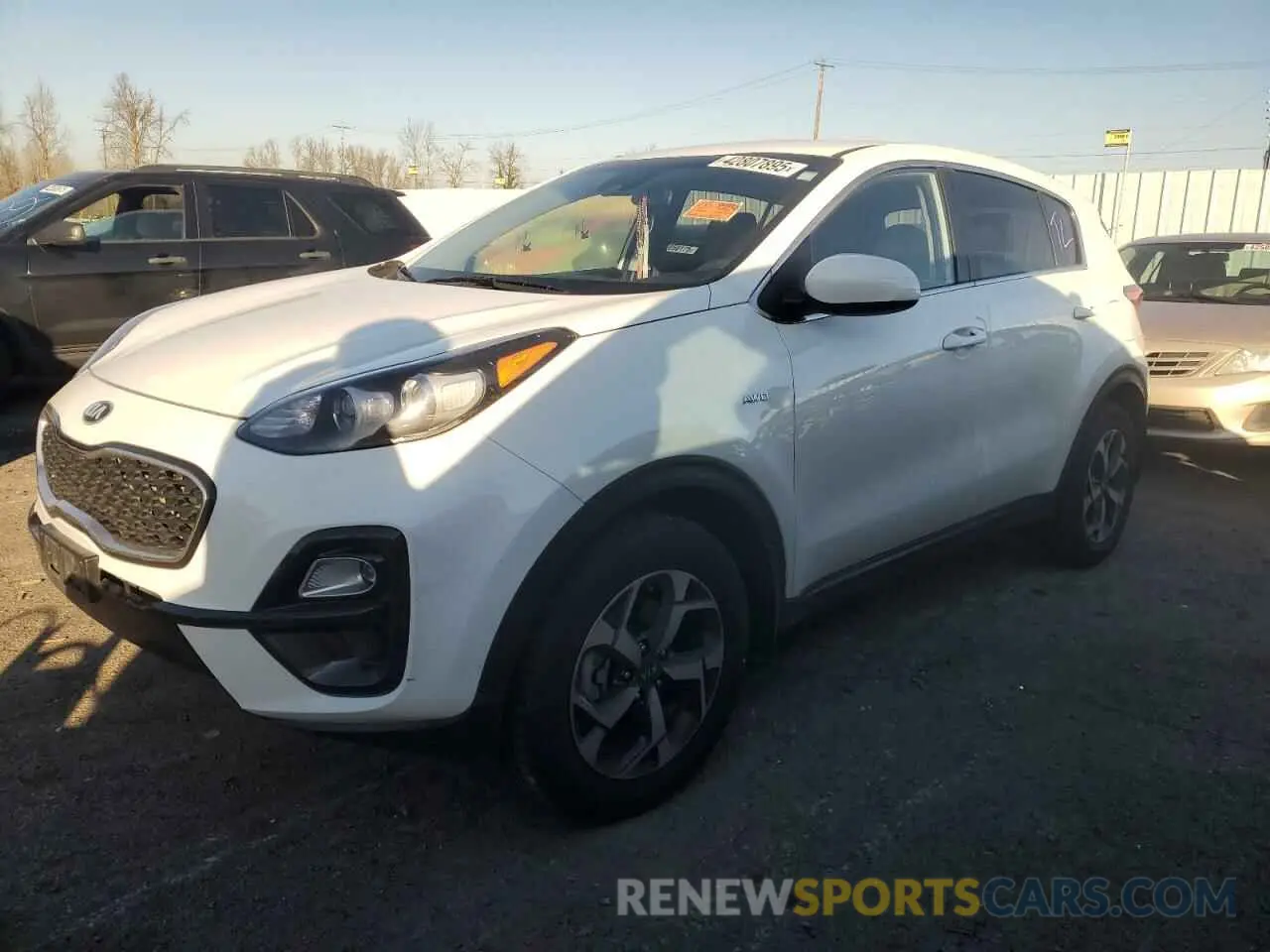 1 Photograph of a damaged car KNDPMCAC2L7800159 KIA SPORTAGE 2020