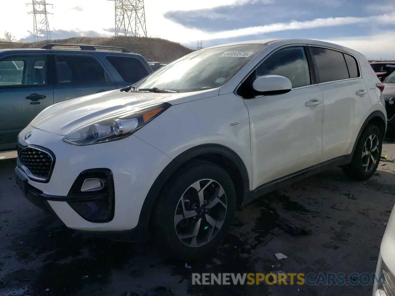 1 Photograph of a damaged car KNDPMCAC2L7801358 KIA SPORTAGE 2020