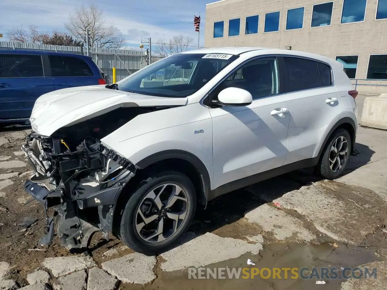 1 Фотография поврежденного автомобиля KNDPMCAC3L7641720 KIA SPORTAGE 2020