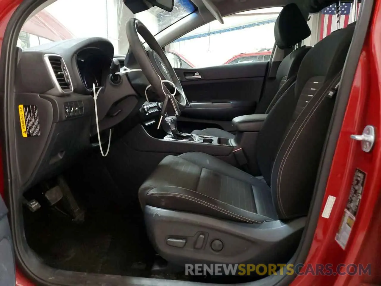 7 Фотография поврежденного автомобиля KNDPMCAC3L7661630 KIA SPORTAGE 2020