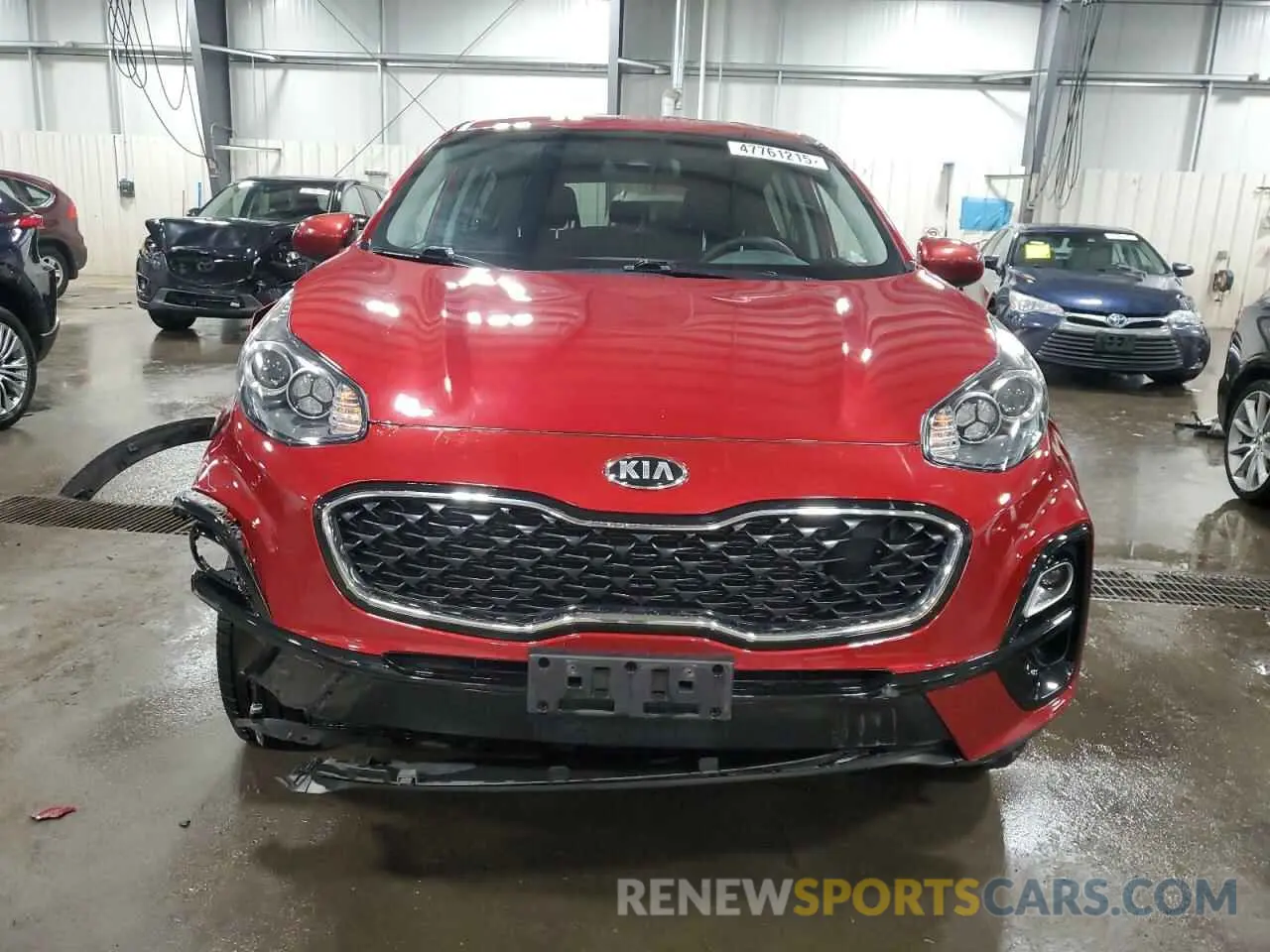 5 Фотография поврежденного автомобиля KNDPMCAC3L7748721 KIA SPORTAGE 2020
