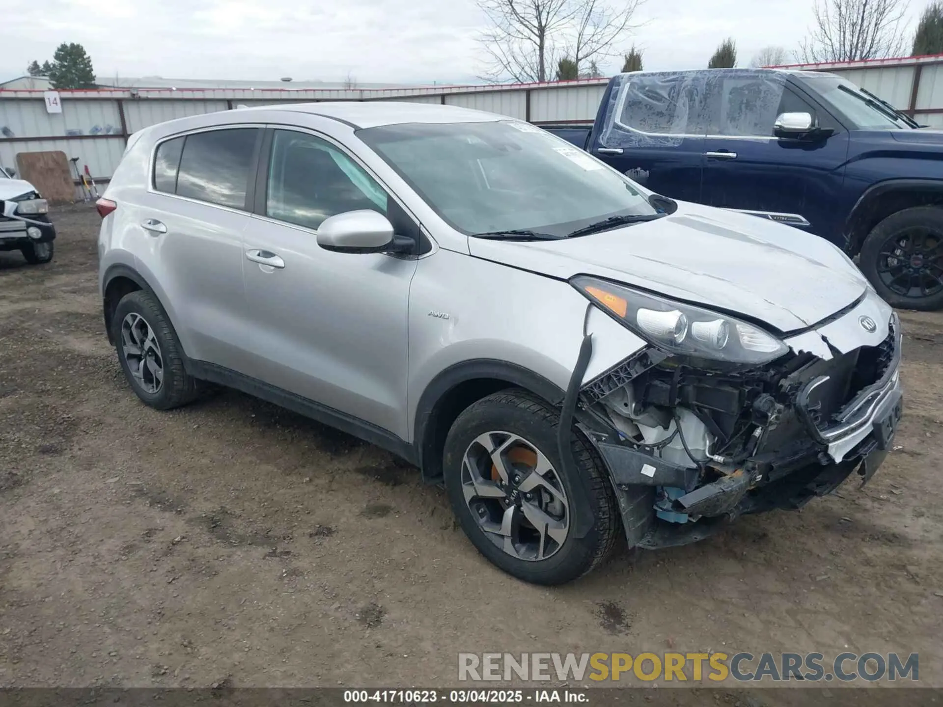 1 Фотография поврежденного автомобиля KNDPMCAC3L7828519 KIA SPORTAGE 2020