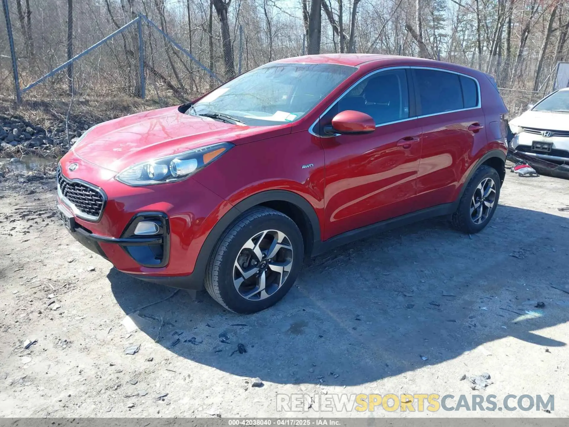 2 Photograph of a damaged car KNDPMCAC4L7667162 KIA SPORTAGE 2020