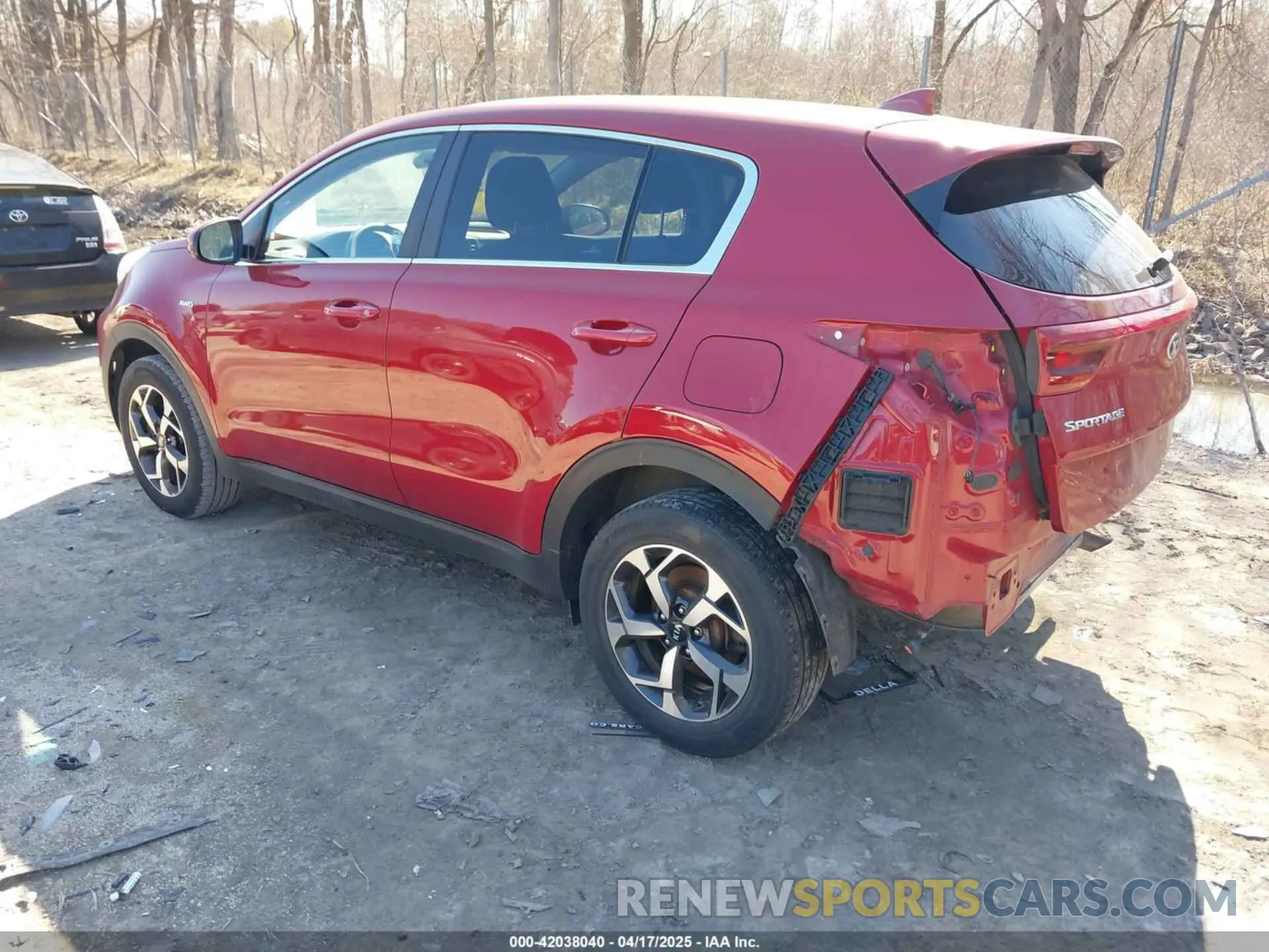 3 Photograph of a damaged car KNDPMCAC4L7667162 KIA SPORTAGE 2020