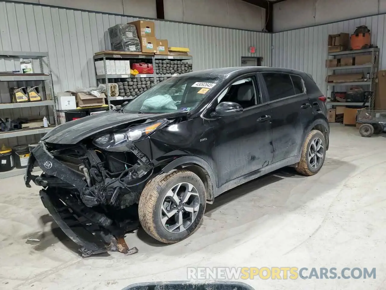 1 Photograph of a damaged car KNDPMCAC4L7723004 KIA SPORTAGE 2020