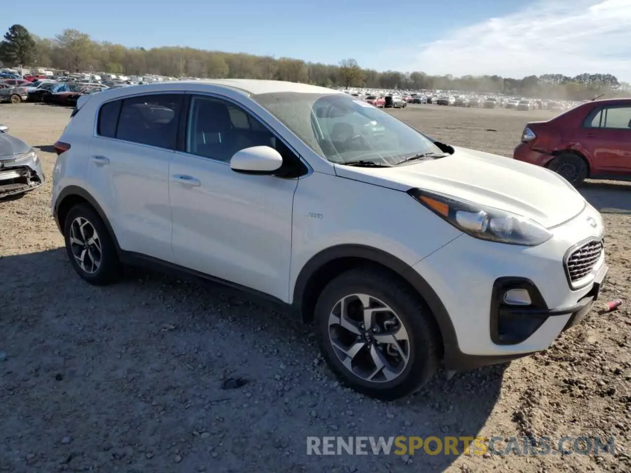 4 Фотография поврежденного автомобиля KNDPMCAC4L7745763 KIA SPORTAGE 2020