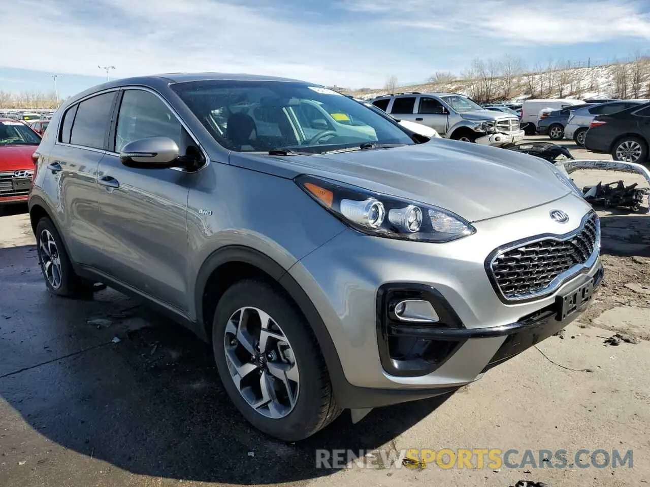 4 Photograph of a damaged car KNDPMCAC4L7762823 KIA SPORTAGE 2020