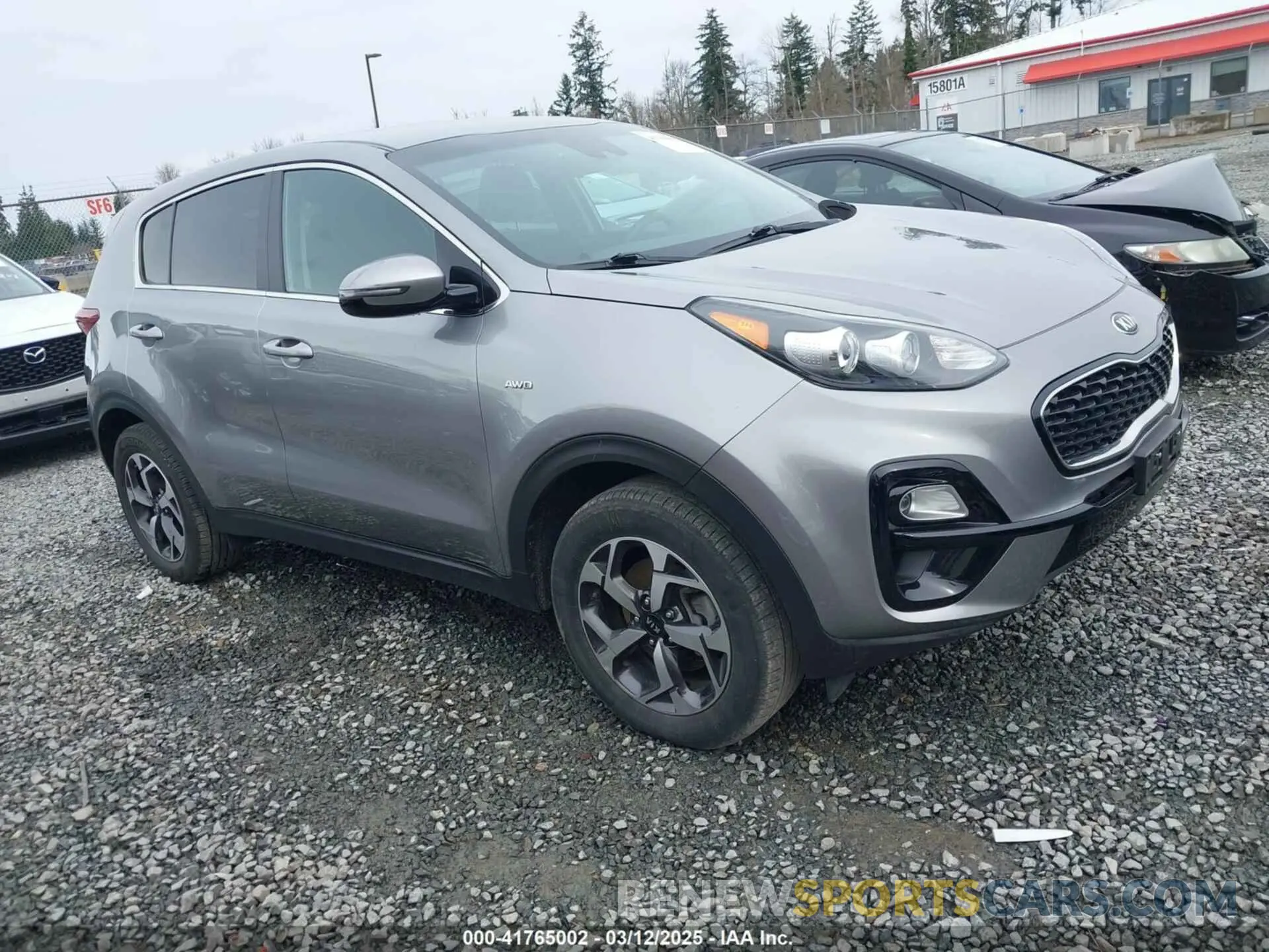 1 Photograph of a damaged car KNDPMCAC4L7802270 KIA SPORTAGE 2020