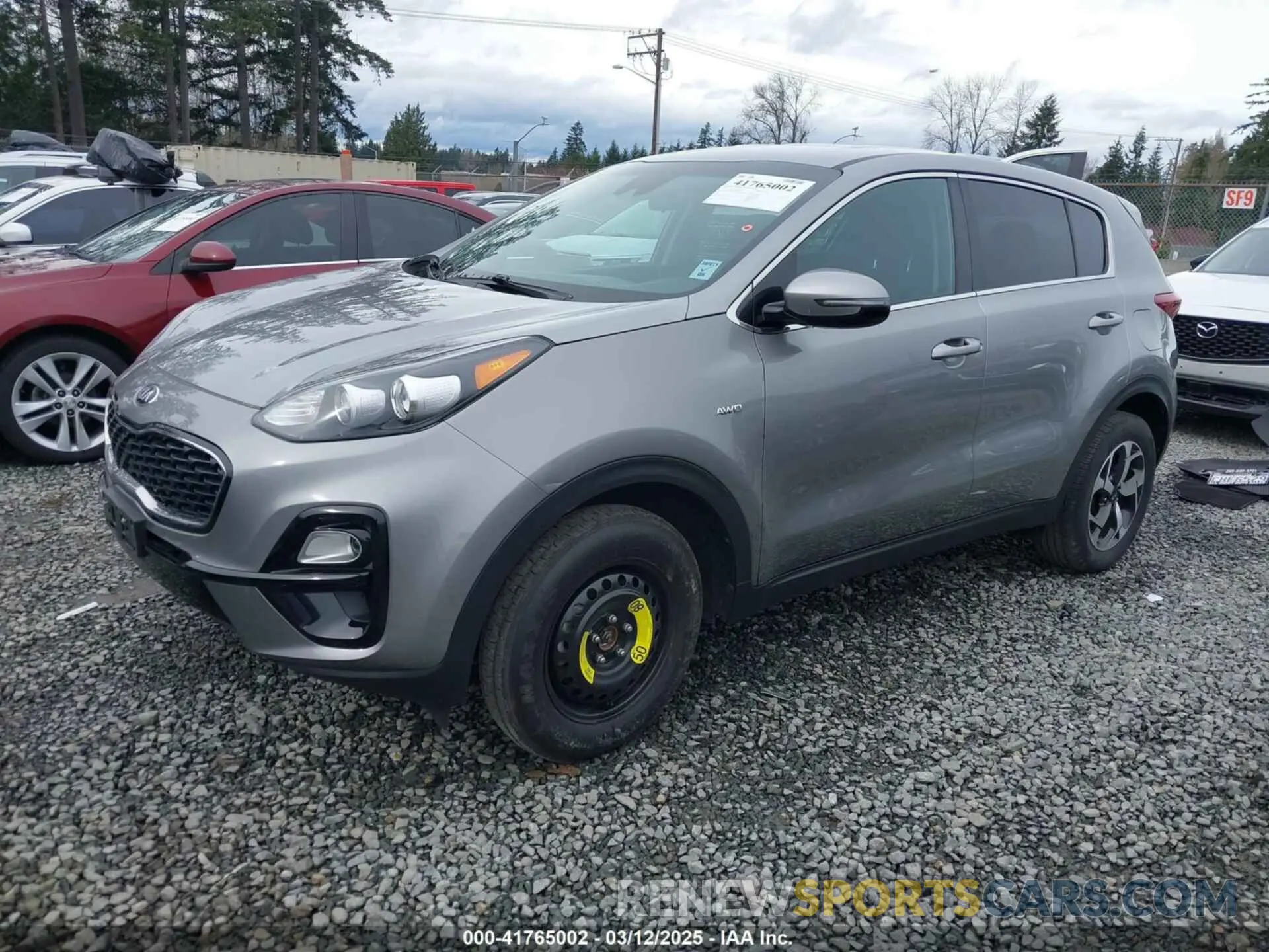2 Photograph of a damaged car KNDPMCAC4L7802270 KIA SPORTAGE 2020
