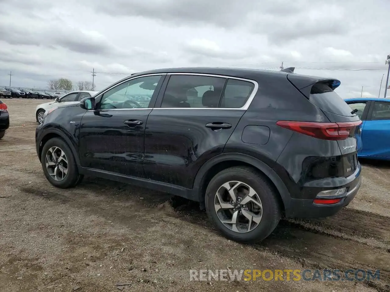 2 Photograph of a damaged car KNDPMCAC4L7821952 KIA SPORTAGE 2020