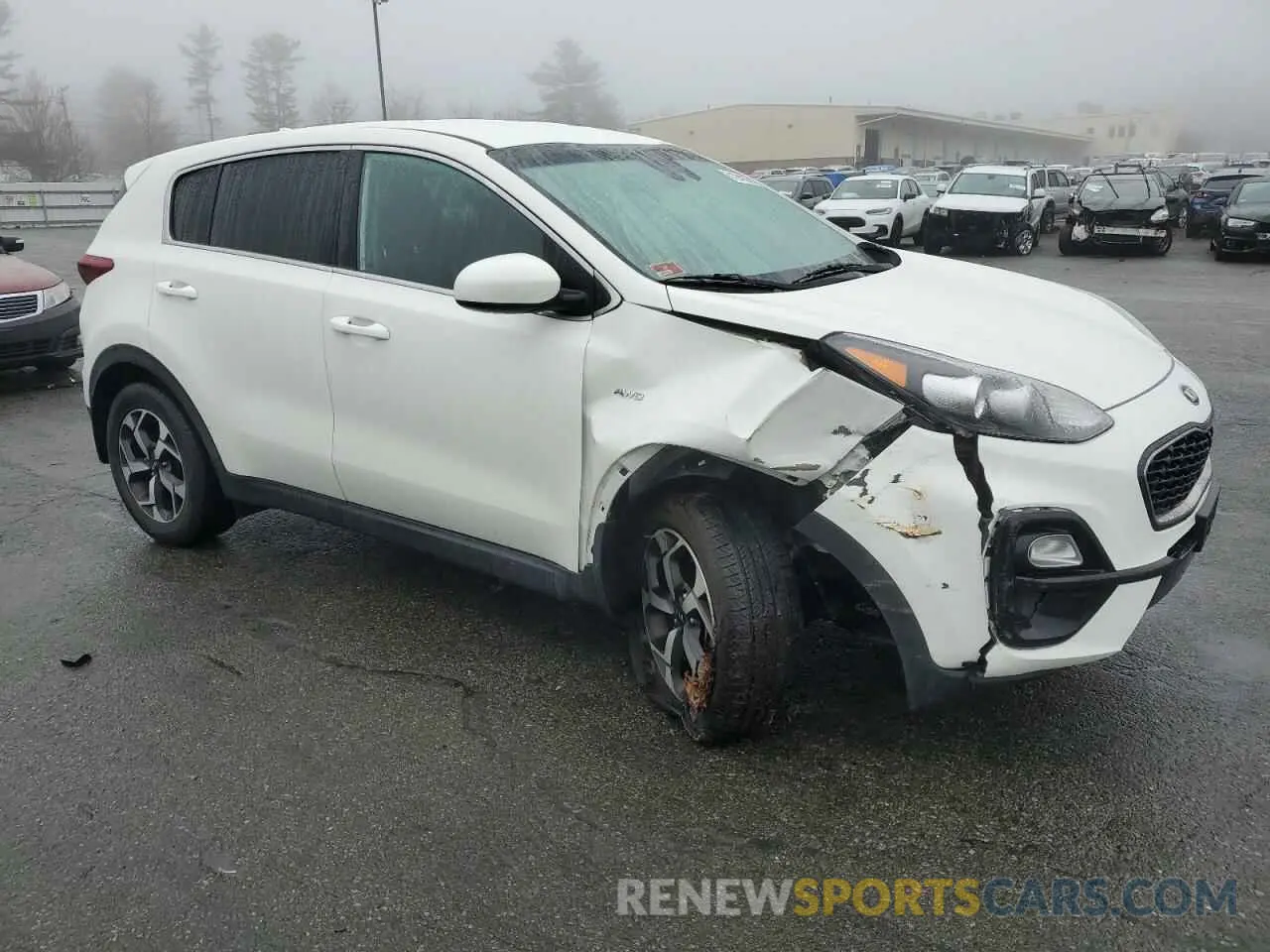 4 Фотография поврежденного автомобиля KNDPMCAC5L7732892 KIA SPORTAGE 2020