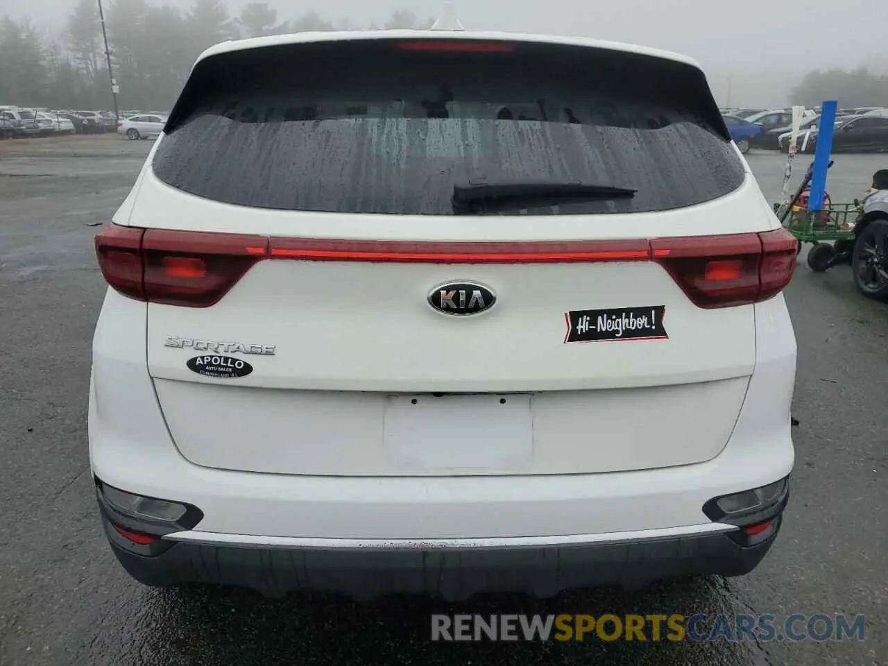6 Фотография поврежденного автомобиля KNDPMCAC5L7732892 KIA SPORTAGE 2020