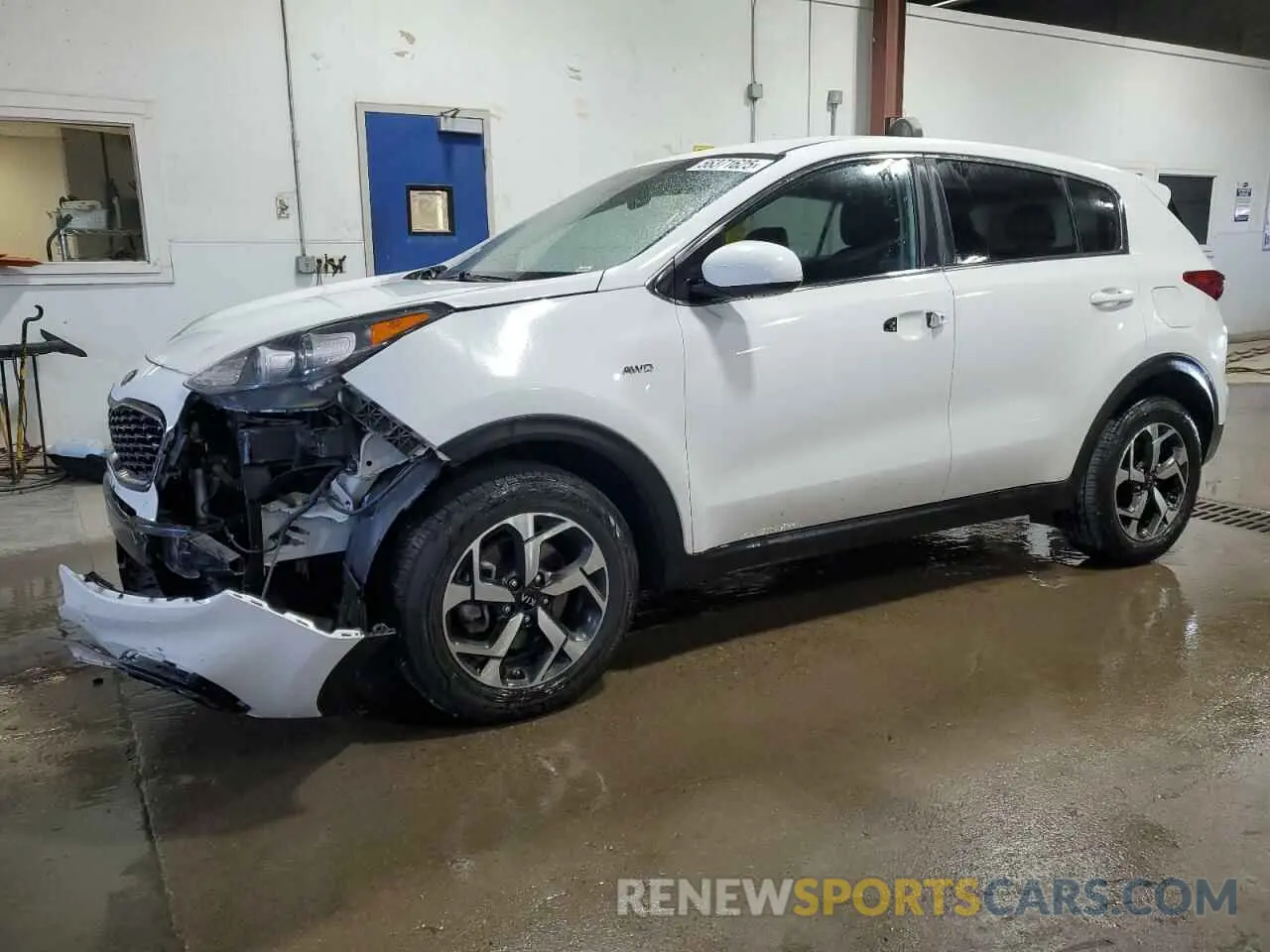 1 Photograph of a damaged car KNDPMCAC6L7640626 KIA SPORTAGE 2020