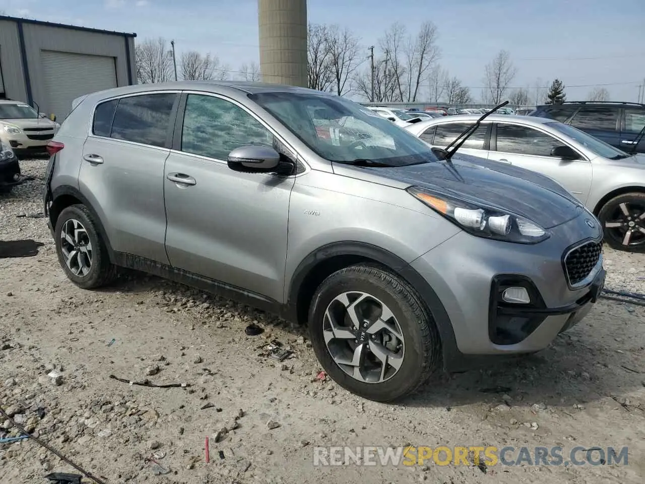 4 Photograph of a damaged car KNDPMCAC6L7758689 KIA SPORTAGE 2020