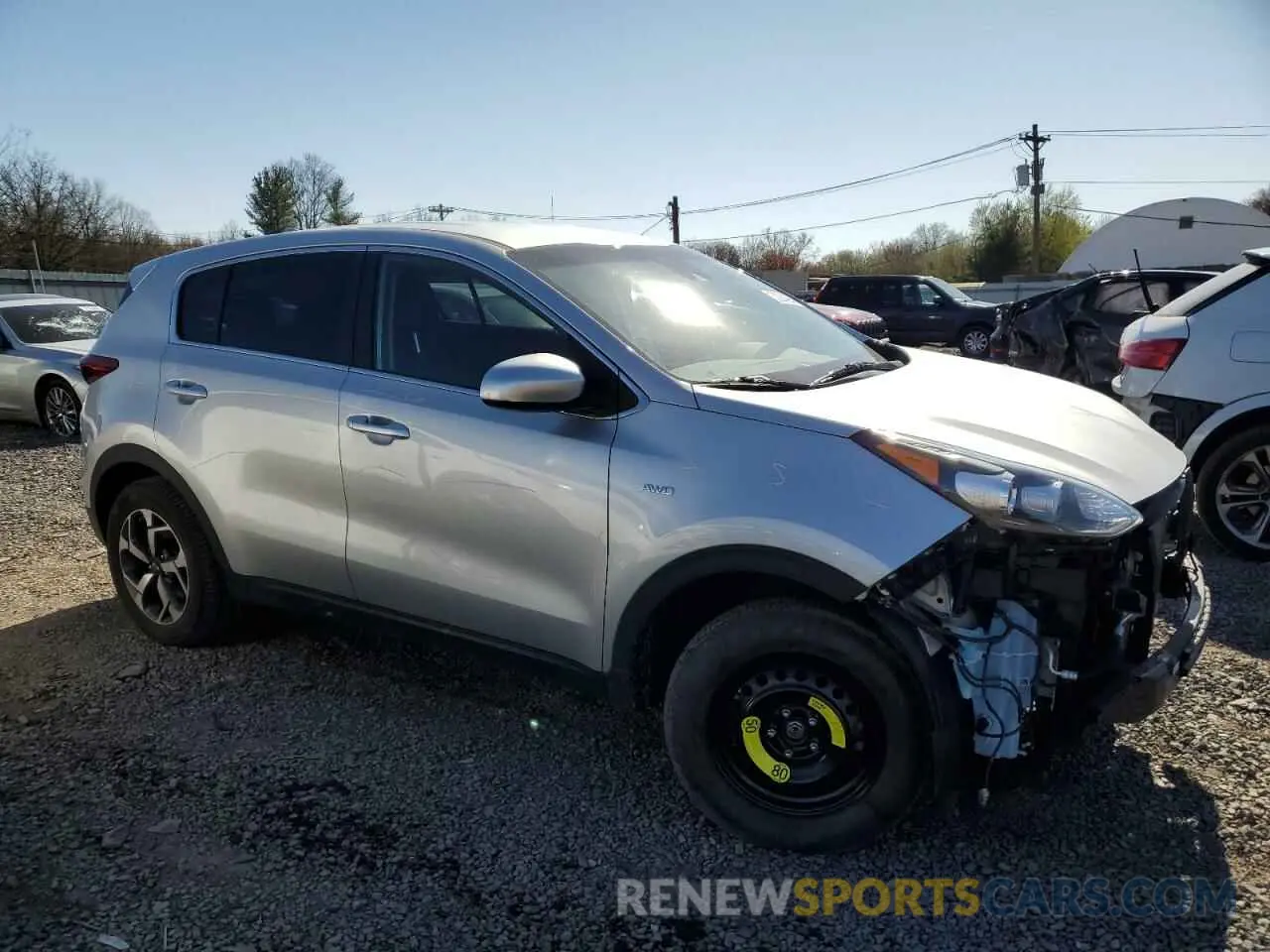 4 Photograph of a damaged car KNDPMCAC6L7760359 KIA SPORTAGE 2020