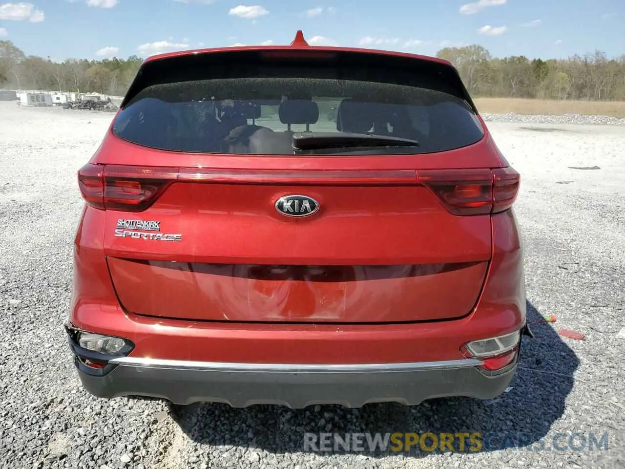6 Photograph of a damaged car KNDPMCAC7L7778465 KIA SPORTAGE 2020