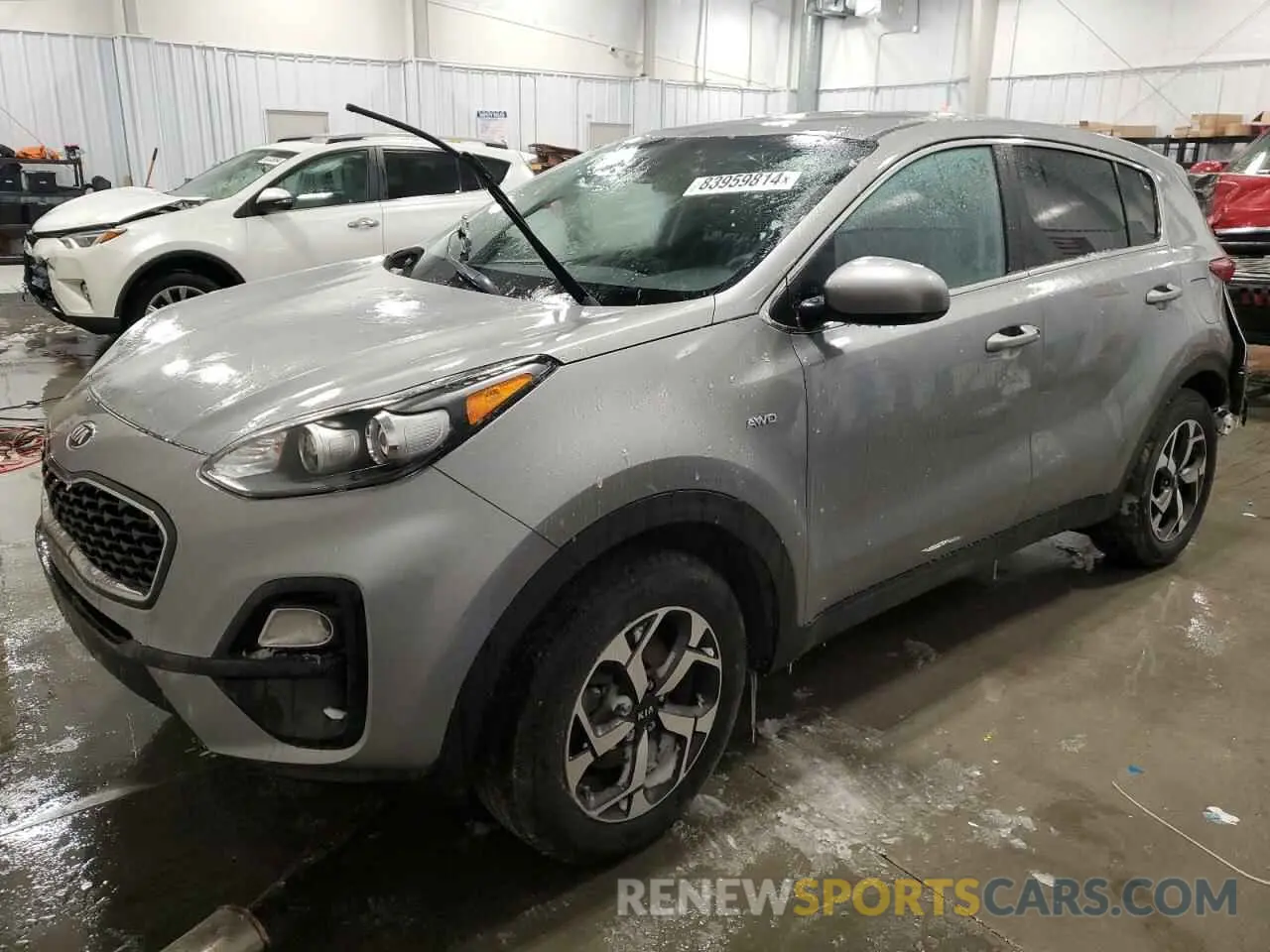 1 Photograph of a damaged car KNDPMCACXL7661673 KIA SPORTAGE 2020