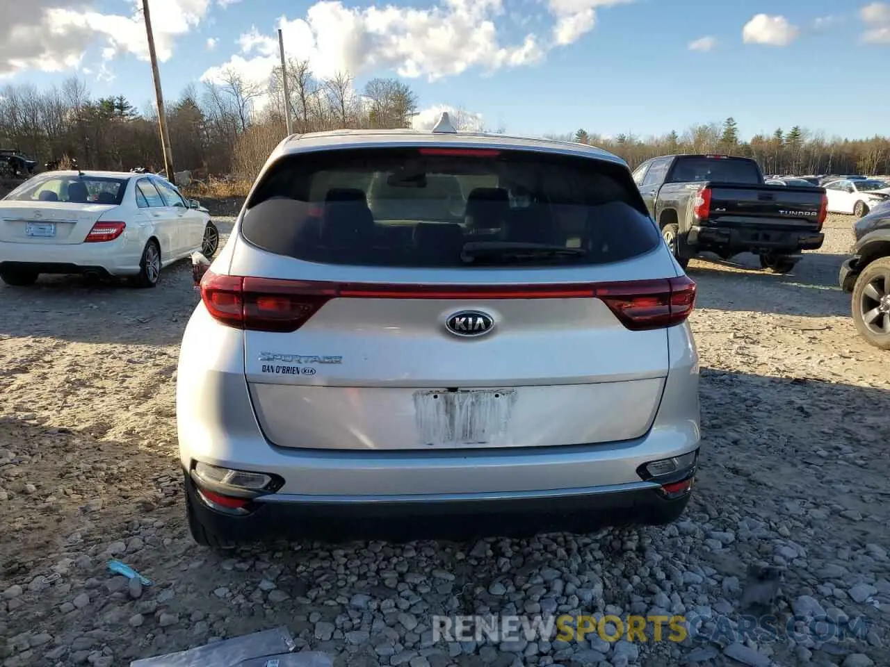 6 Photograph of a damaged car KNDPMCACXL7810101 KIA SPORTAGE 2020