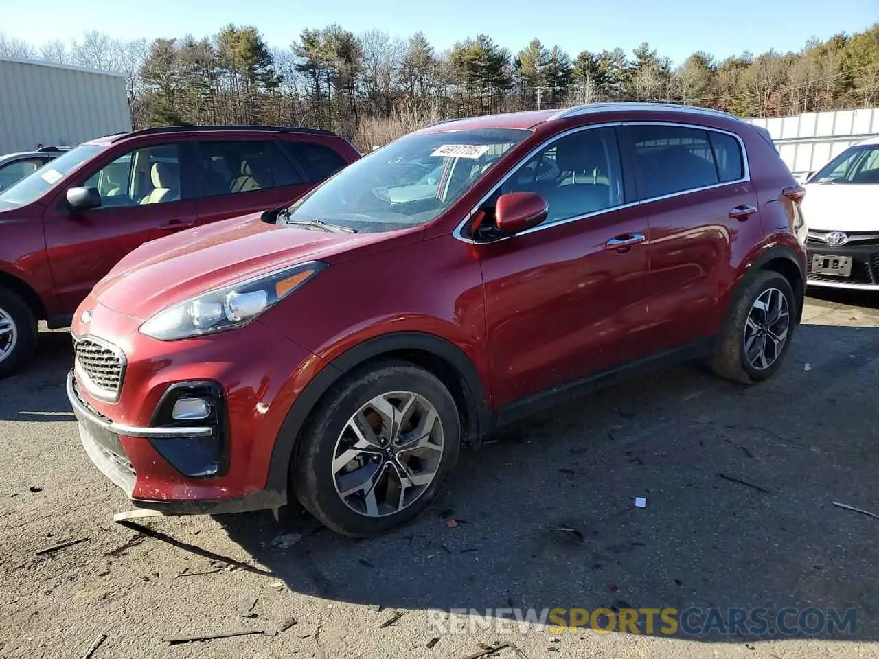 1 Photograph of a damaged car KNDPN3AC0L7799185 KIA SPORTAGE 2020