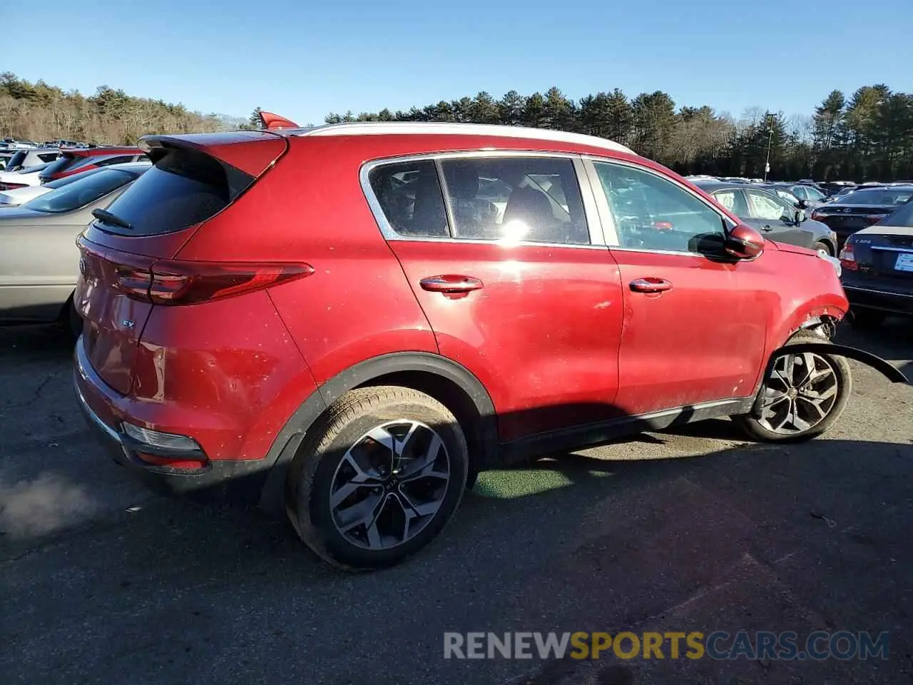 3 Photograph of a damaged car KNDPN3AC0L7799185 KIA SPORTAGE 2020