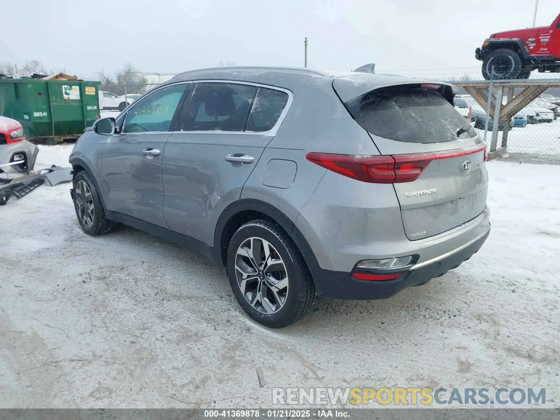 3 Фотография поврежденного автомобиля KNDPN3AC3L7711911 KIA SPORTAGE 2020