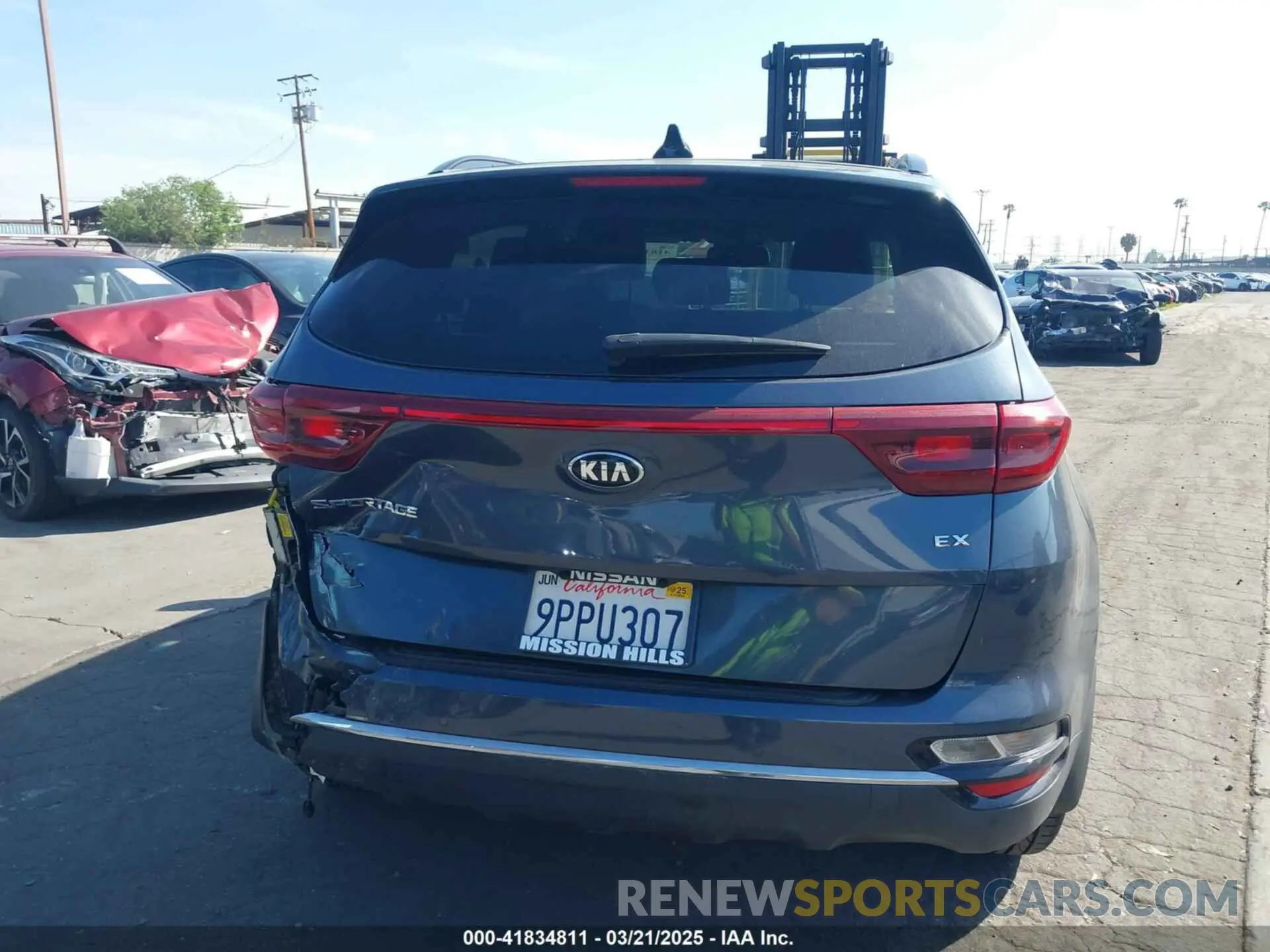 16 Фотография поврежденного автомобиля KNDPN3AC6L7691668 KIA SPORTAGE 2020