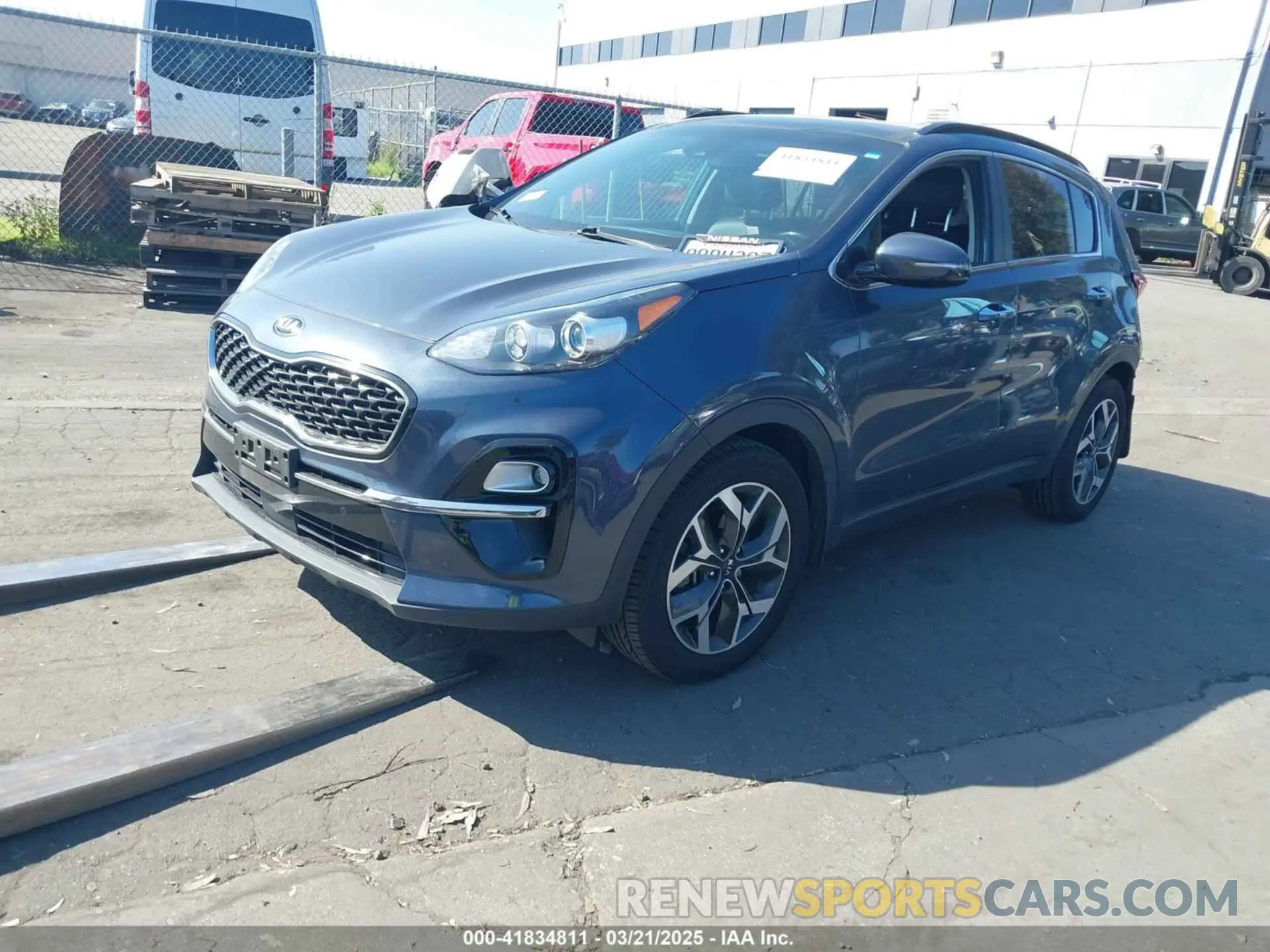2 Фотография поврежденного автомобиля KNDPN3AC6L7691668 KIA SPORTAGE 2020