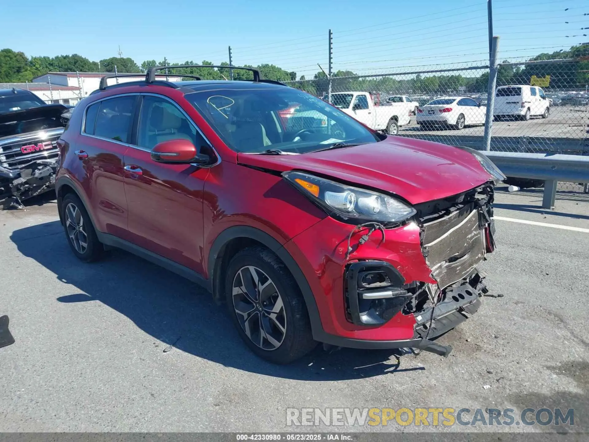 1 Фотография поврежденного автомобиля KNDPN3AC7L7695034 KIA SPORTAGE 2020