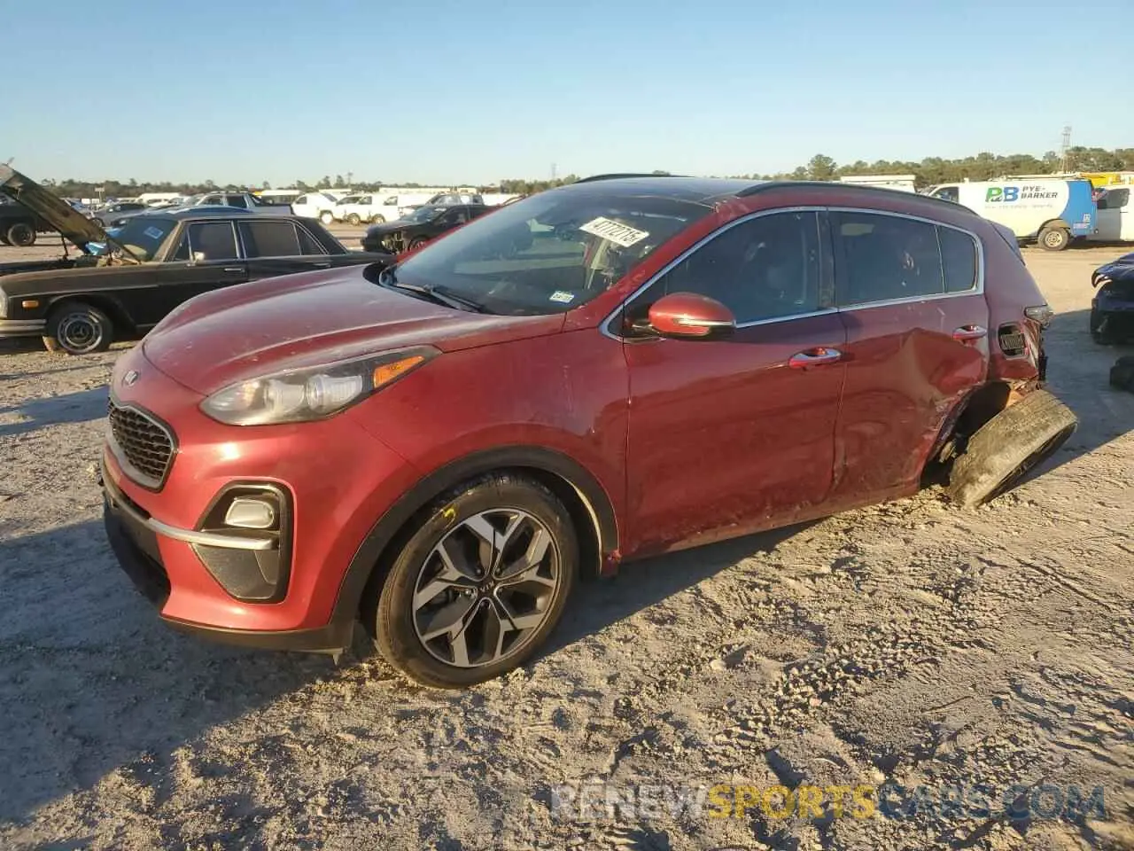 1 Фотография поврежденного автомобиля KNDPN3AC8L7786281 KIA SPORTAGE 2020