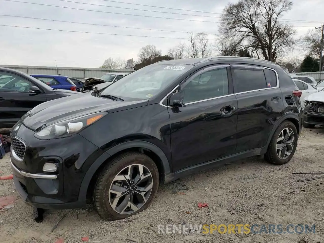 1 Photograph of a damaged car KNDPN3AC9L7659104 KIA SPORTAGE 2020