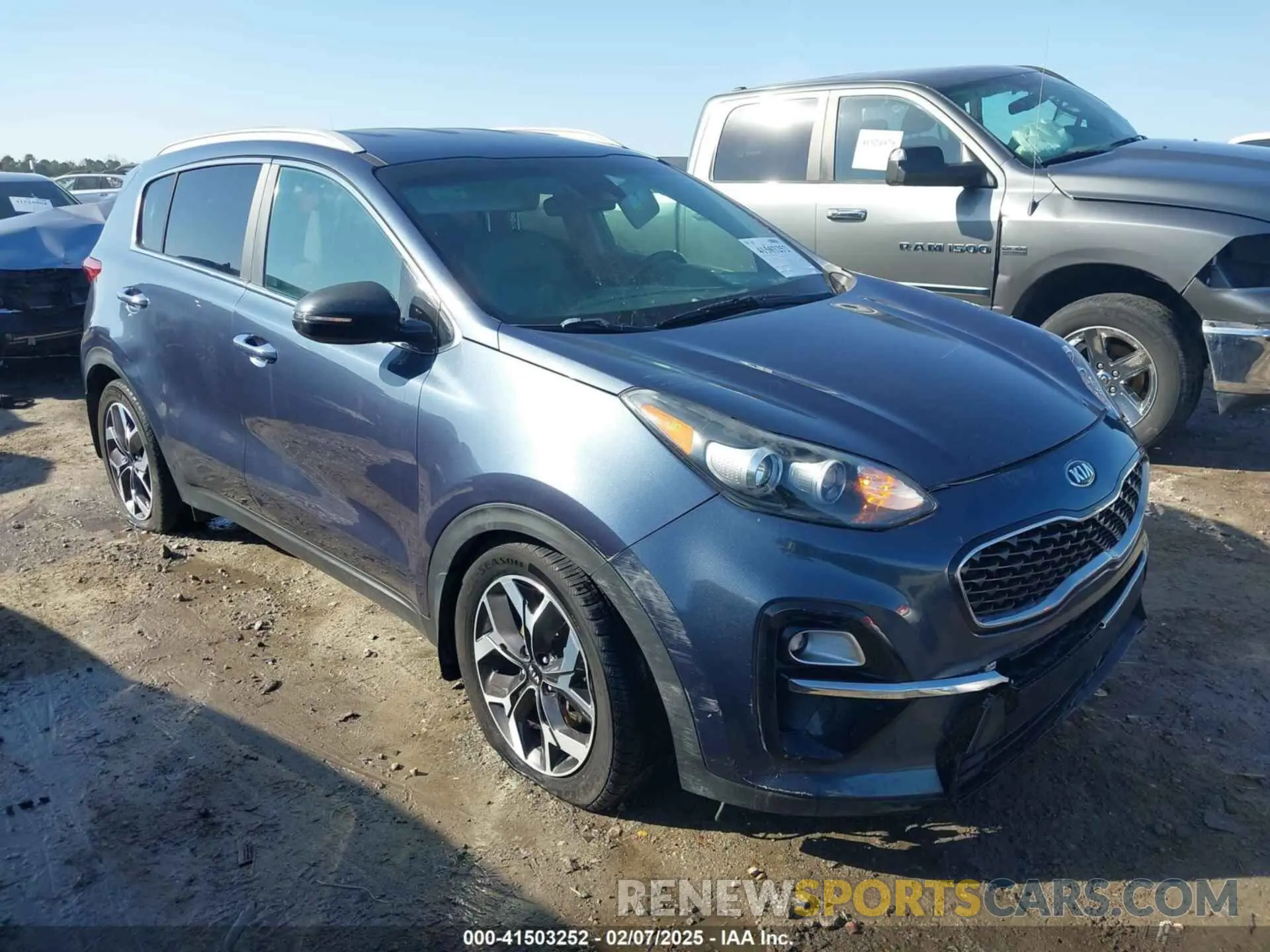 1 Photograph of a damaged car KNDPN3ACXL7633305 KIA SPORTAGE 2020