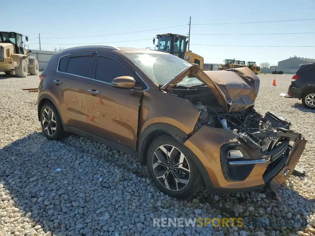 4 Photograph of a damaged car KNDPN3ACXL7825632 KIA SPORTAGE 2020