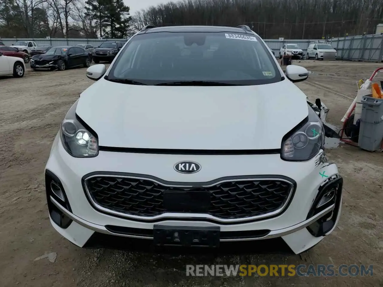 5 Photograph of a damaged car KNDPNCAC4L7631615 KIA SPORTAGE 2020