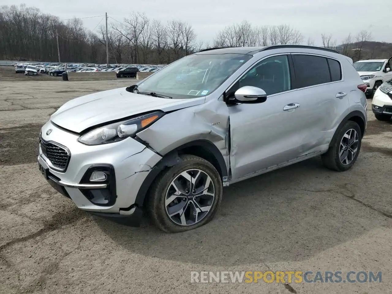 1 Photograph of a damaged car KNDPNCAC5L7838286 KIA SPORTAGE 2020