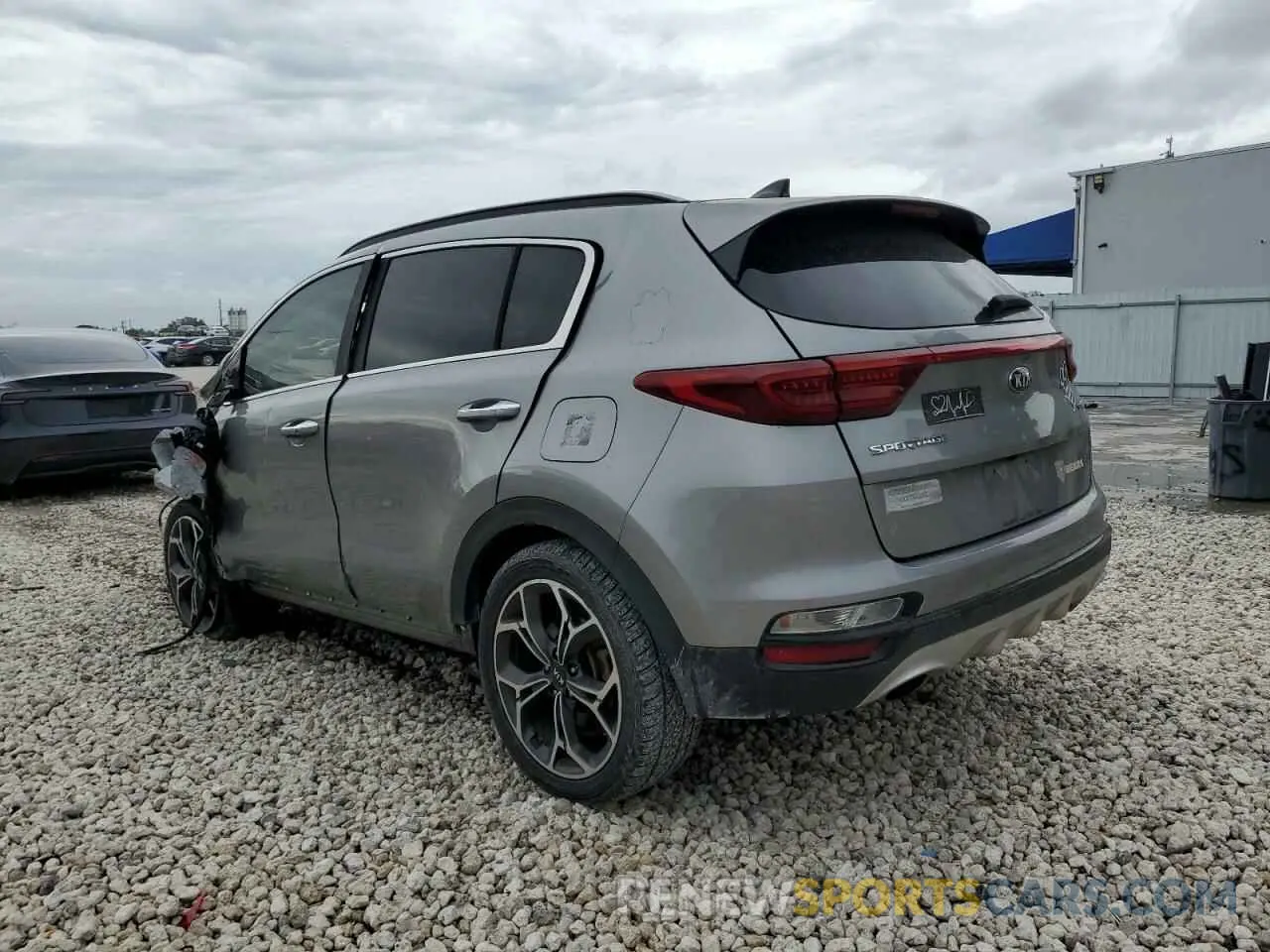 2 Фотография поврежденного автомобиля KNDPR3A66L7667921 KIA SPORTAGE 2020